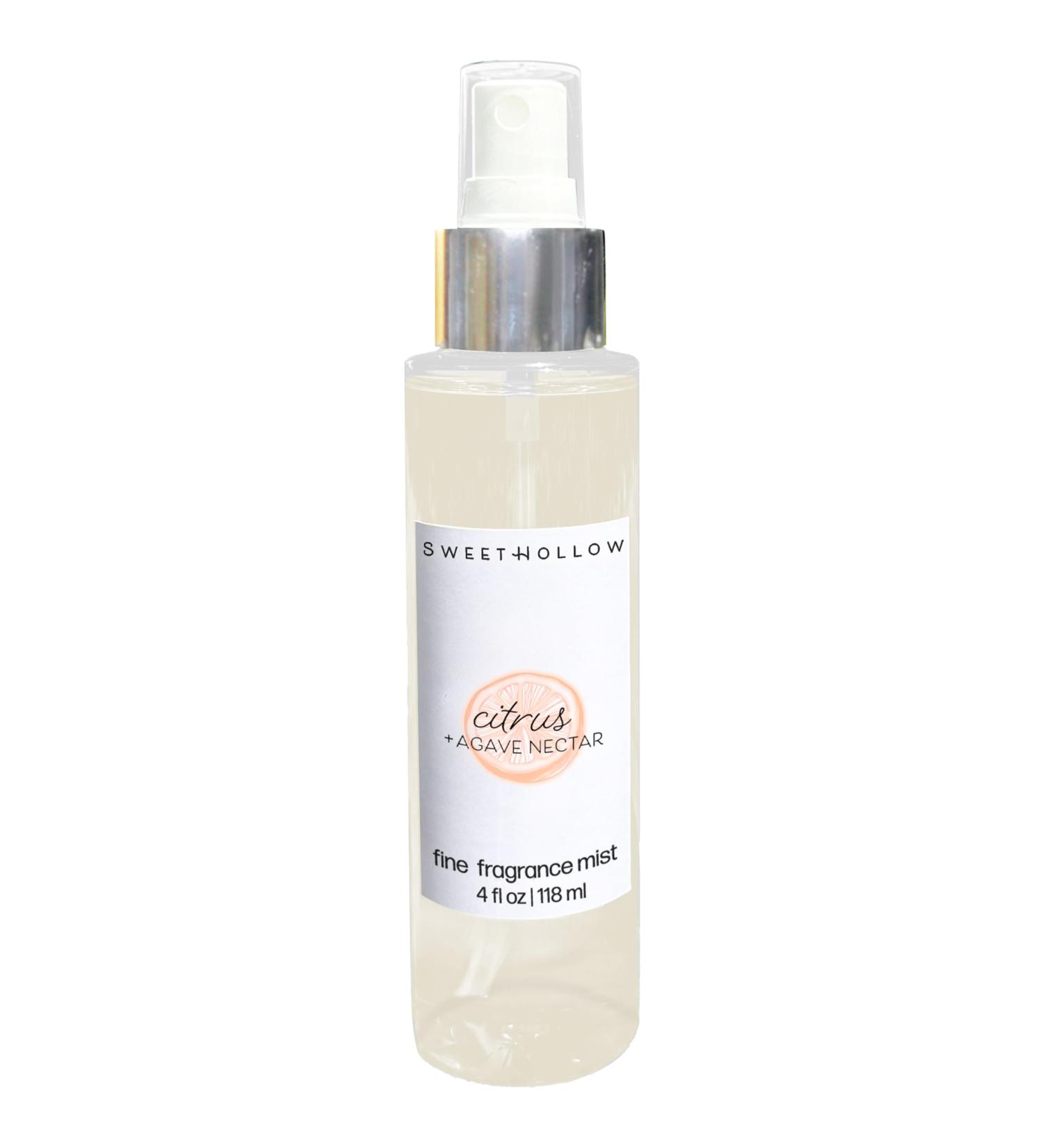 SweetHollow Citrus + Agave Nectar Fine Fragrance Mist Tropical Fruit Scented Perfume Body Spray with Clean Ingredients Infused with Essential Oil - Buy Online on GoSupps.com