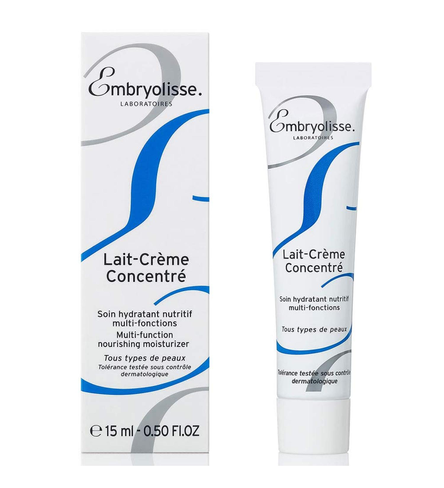 Embryolisse Nourishing Moisturizer Concentrated Milk Cream 15ml - Intense Hydration for All Skin Types - Buy Online on GoSupps.com