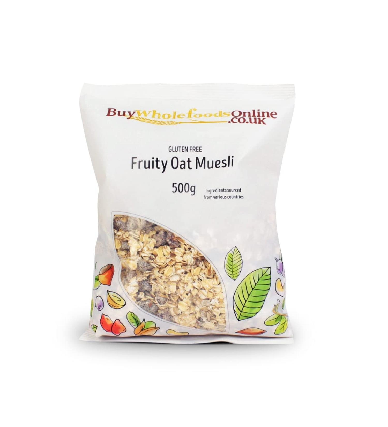 Gluten Free Fruity Oat Muesli 500g (BWFO) - Buy Online on GoSupps.com