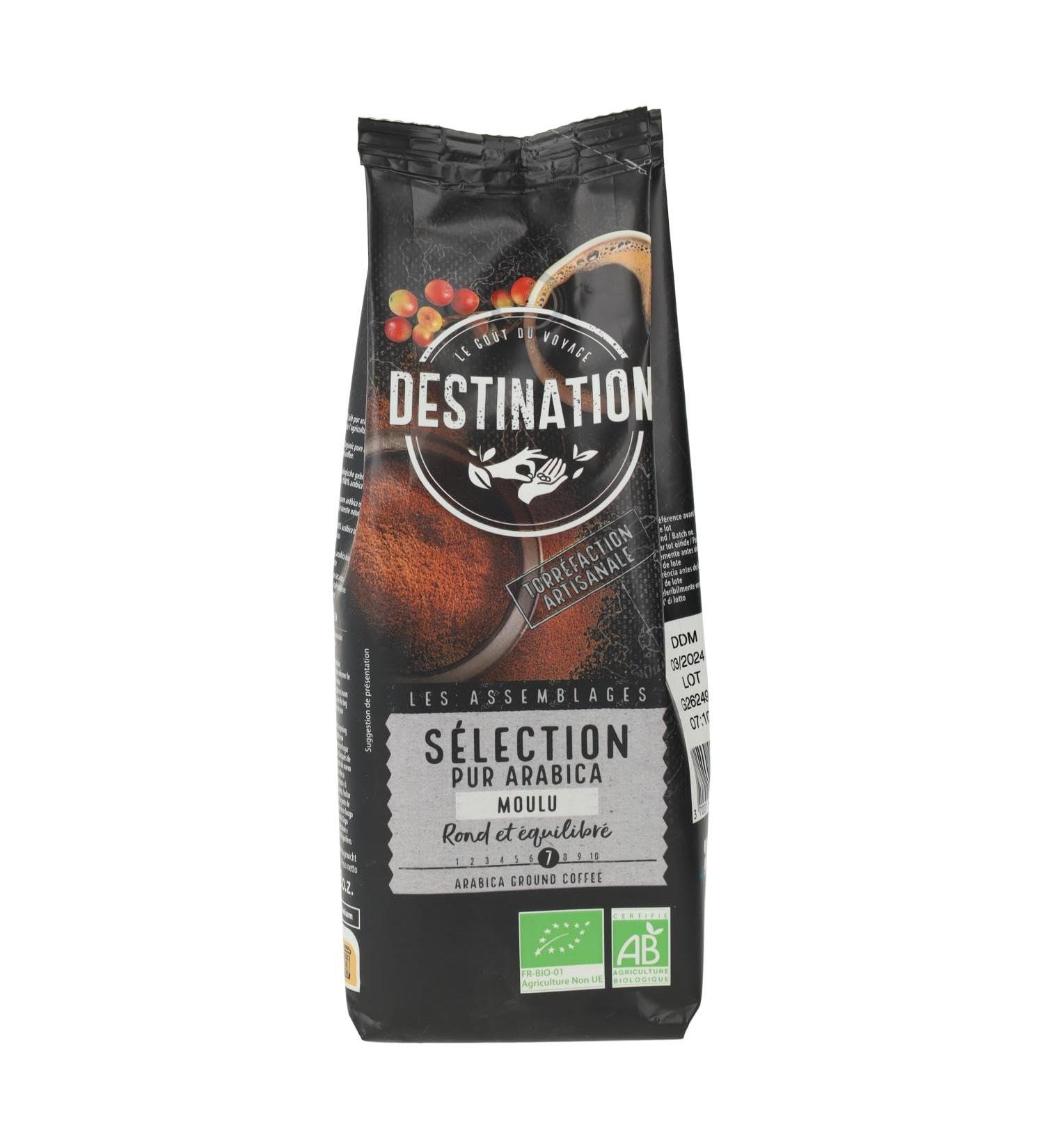 destination premium Destination Organic Coffee Selection 100% Arabica 250g