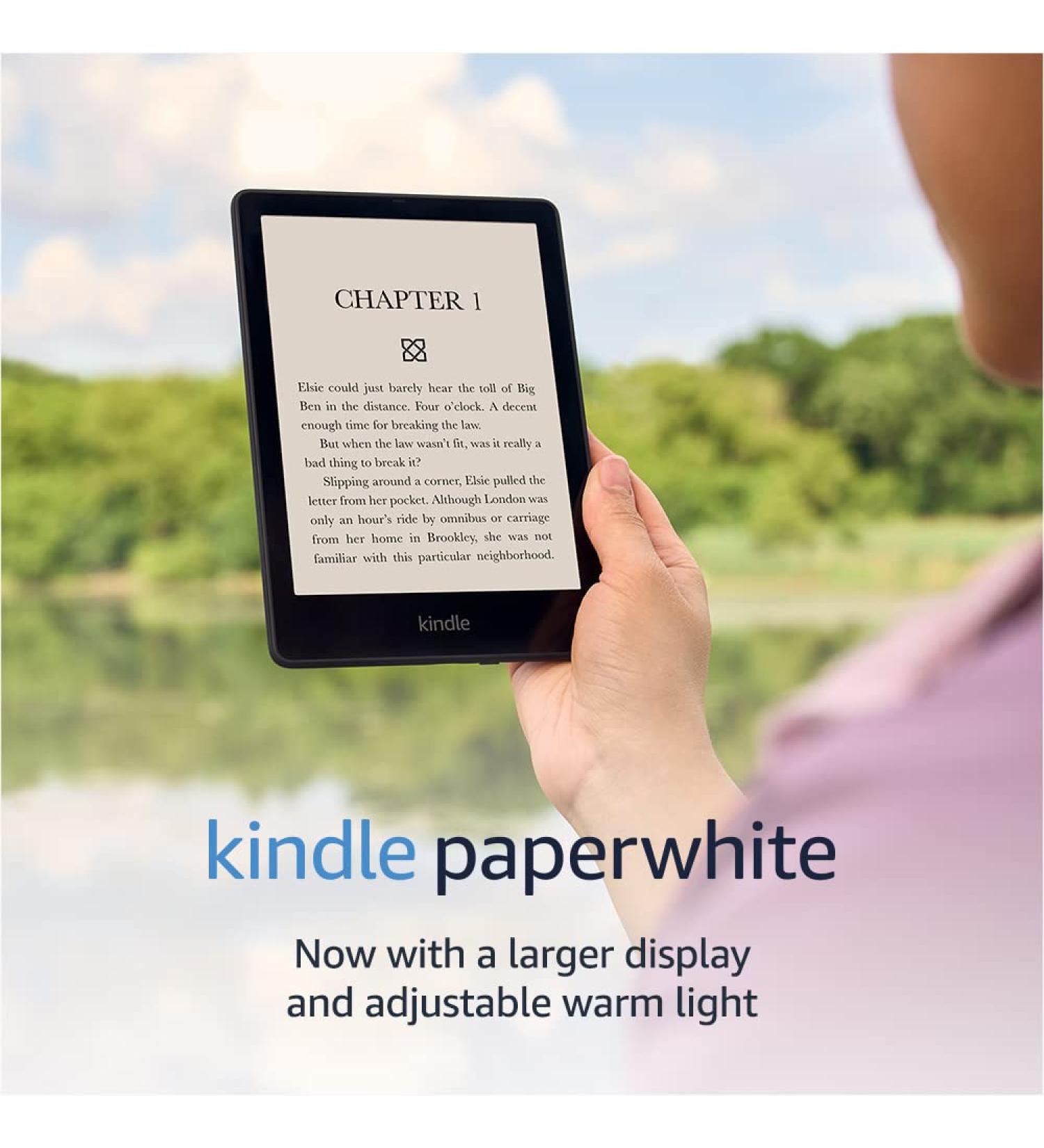 International Version Kindle Paperwhite (8 GB) - 6.8 Display, Warm Light, No Lockscreen Ads - Buy Online on GoSupps.com
