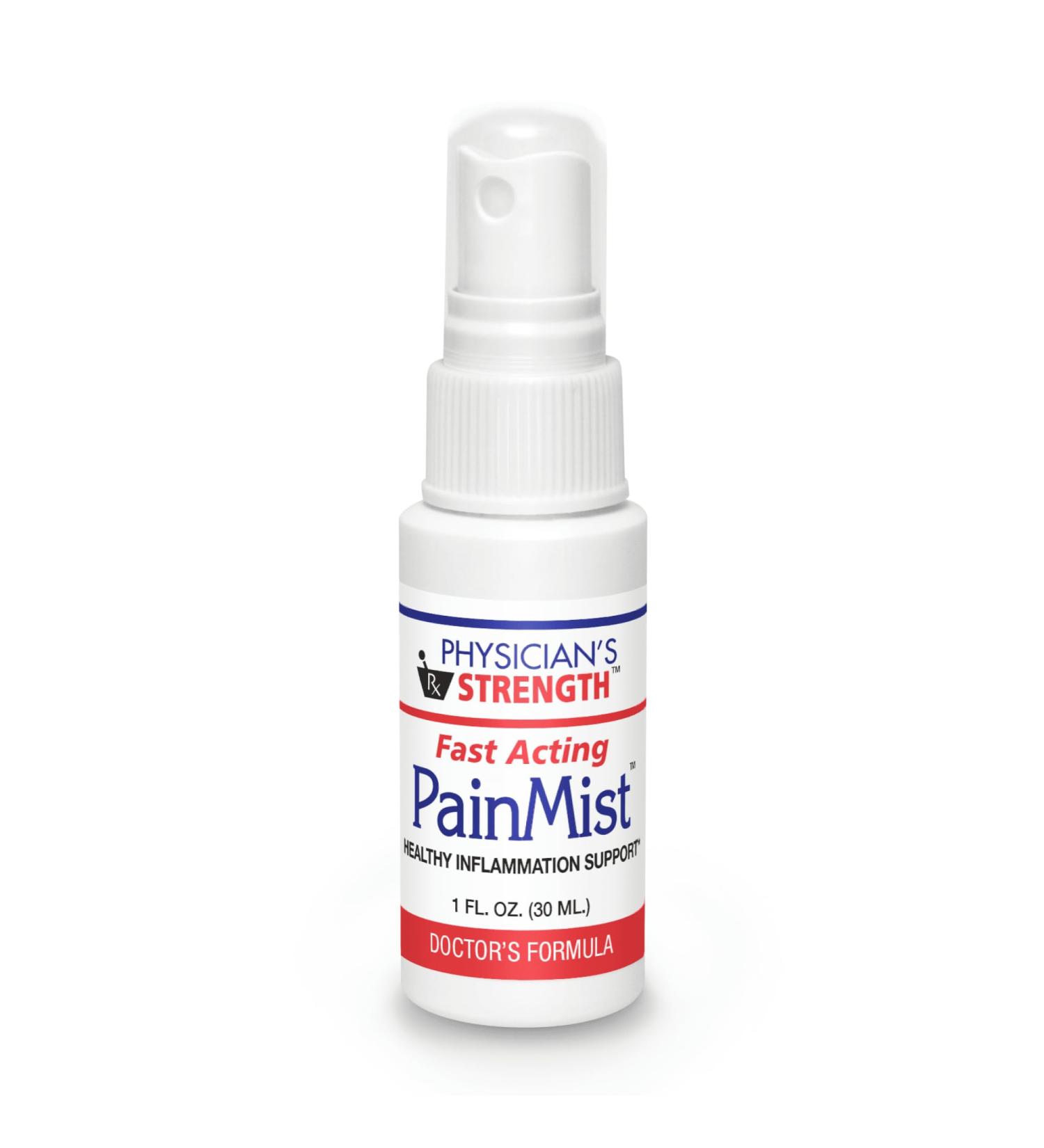 Physician's Strength PainMist | 1 fl oz | Healthy Inflammation Support | Non-GMO | International Shipping Available - Buy Online on GoSupps.com