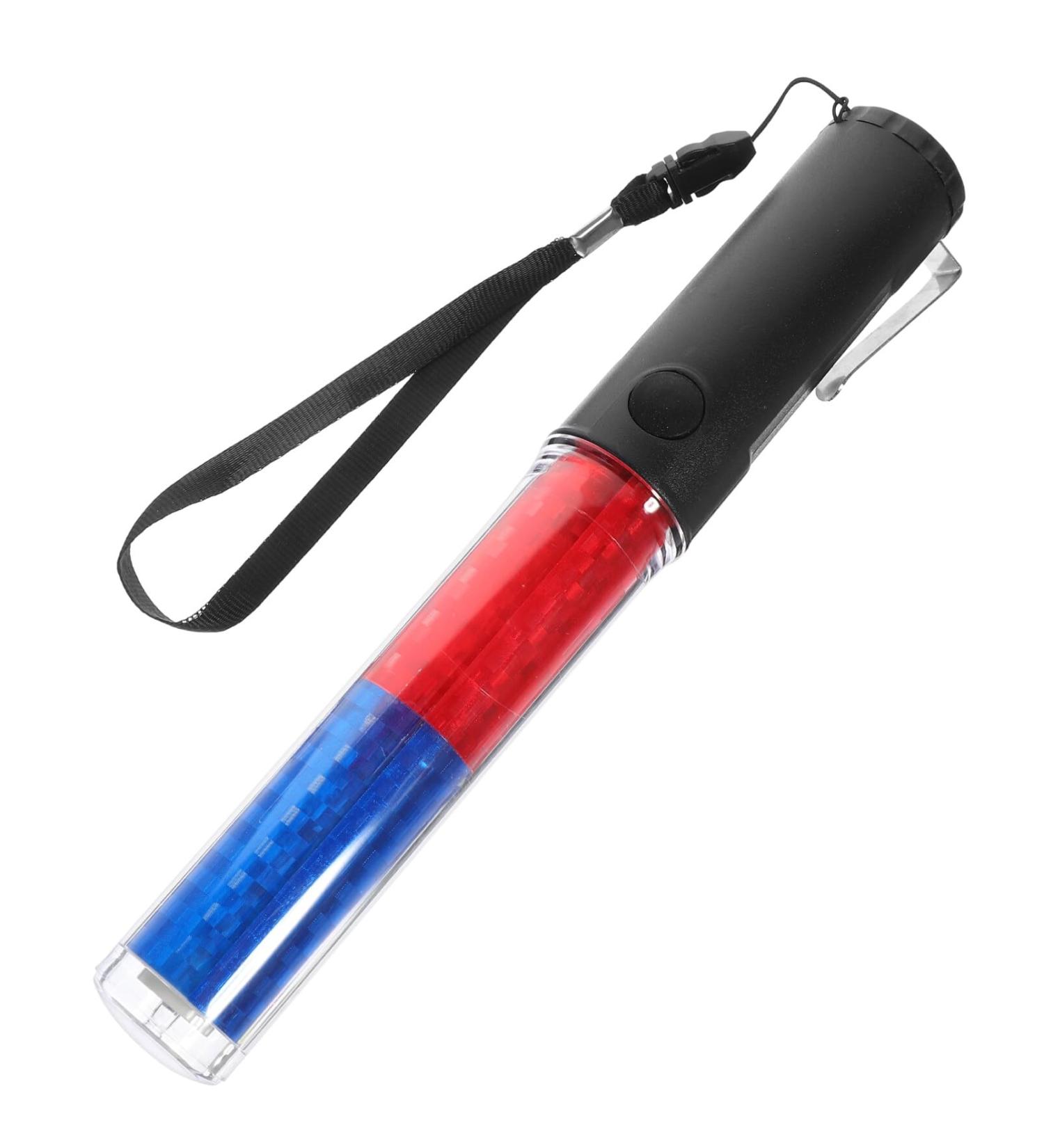 iplusmile Signal Traffic Wand Traffic Red Blue LED Traffic Control Wand Control Wand Safety Traffic Light for Parking Guides Outdoor Camping Concert - Buy Online on GoSupps.com