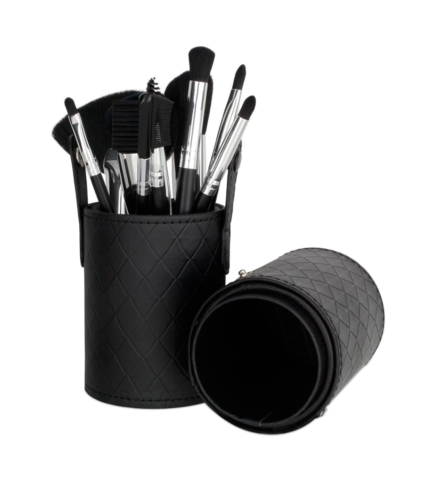 Shop Pure Cosmetics 10 Piece Quilted Brush Set | Premium Quality Brushes for Flawless Makeup | International Shipping Available - Buy Online on GoSupps.com