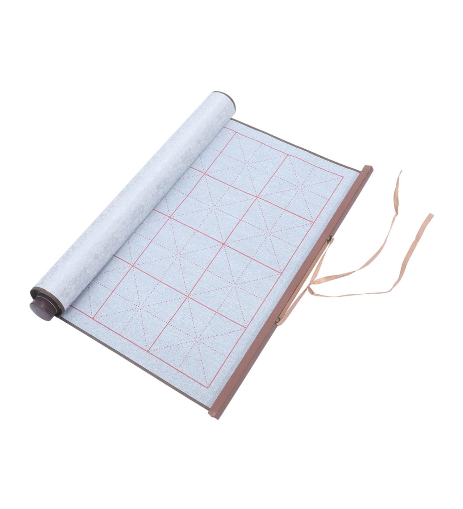 Anneome Water Convenient Painting Tool Drawing Writing Chinese Reusable Household Mat Cloth for Practice Silver 75.00X38.00X0.10CM - Buy Online on GoSupps.com