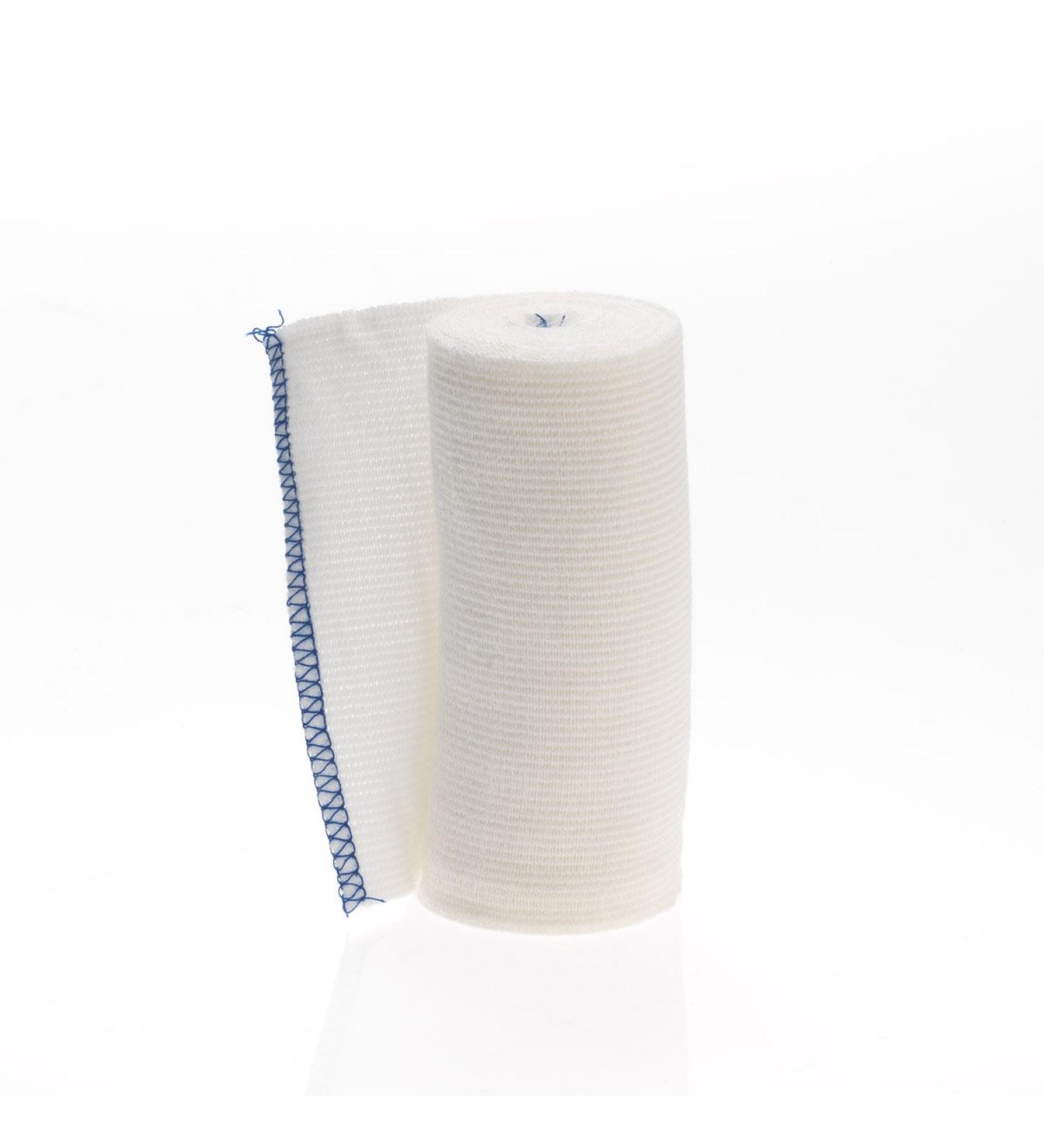 Medline MDS077004Z Swift-Wrap Elastic Bandages Latex Free Non Sterile 4" x 5 yard White (Pack of 20) 4" x 5 yard 20.0