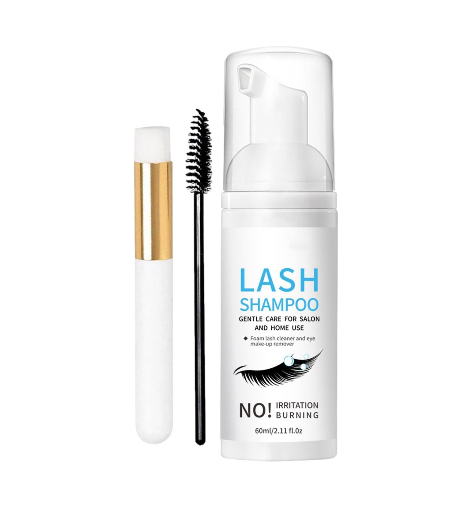 Eyelash Extension Cleanser | Foaming Lash Shampoo & Cleaning Solution for Extensions | Buy Now for International Shipping - Buy Online on GoSupps.com