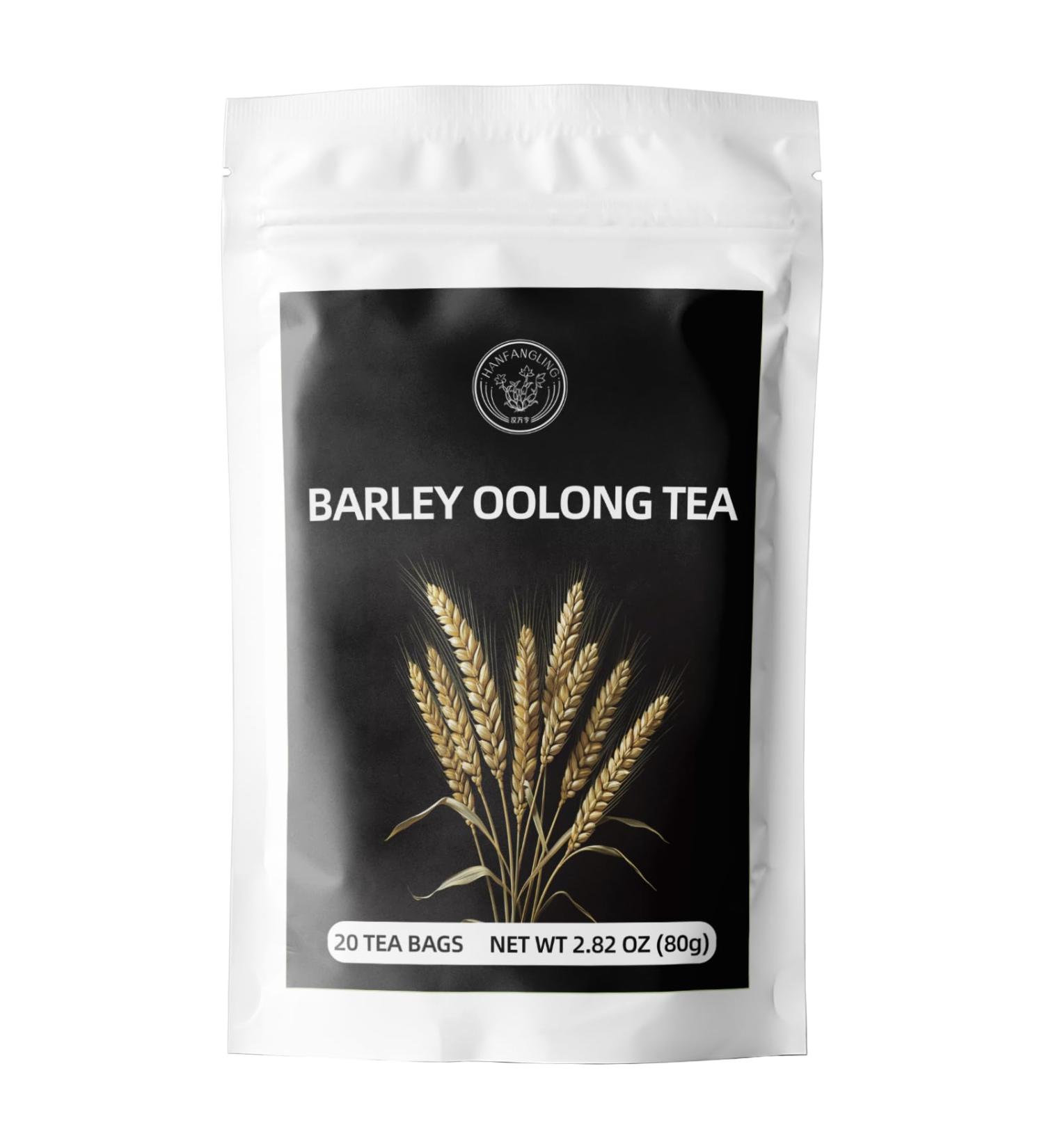 Hempfangling Gersten-Oolong Tea | Natural Herbal Blend for Mind Revitalization Fear Relief Blood Sugar Regulation & Cholesterol Lowering | 20 Tea Bags - Buy Online on GoSupps.com