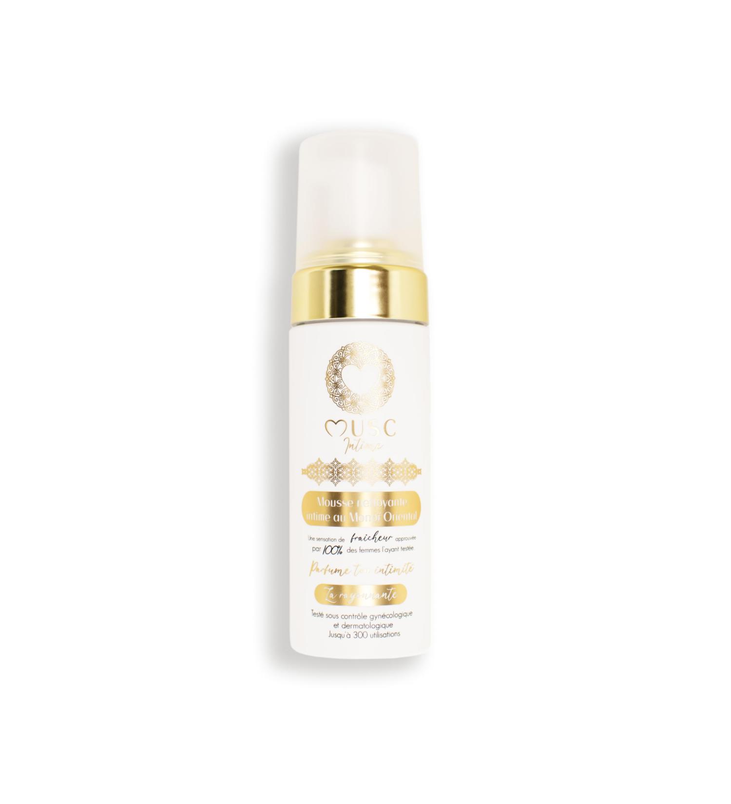  musc intime MUSC INTIME The Official Brand - Intimate Foam - Oriental Monoi - The Radiant One - Gently Cleanses - Gynecologically Tested - 94% Natural Ingredients - 150ml - Buy Online on GoSupps.com