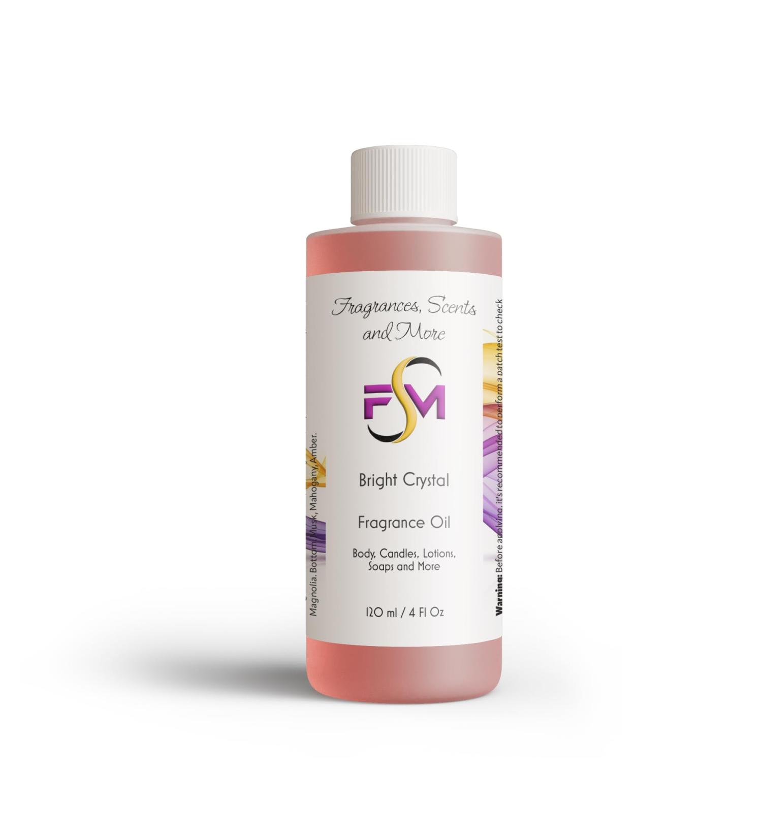 Fragrances Scents and More Bright Crystal Fragrance Oil - 4 Fl Oz Plastic Bottle (120ml) - Buy Online on GoSupps.com