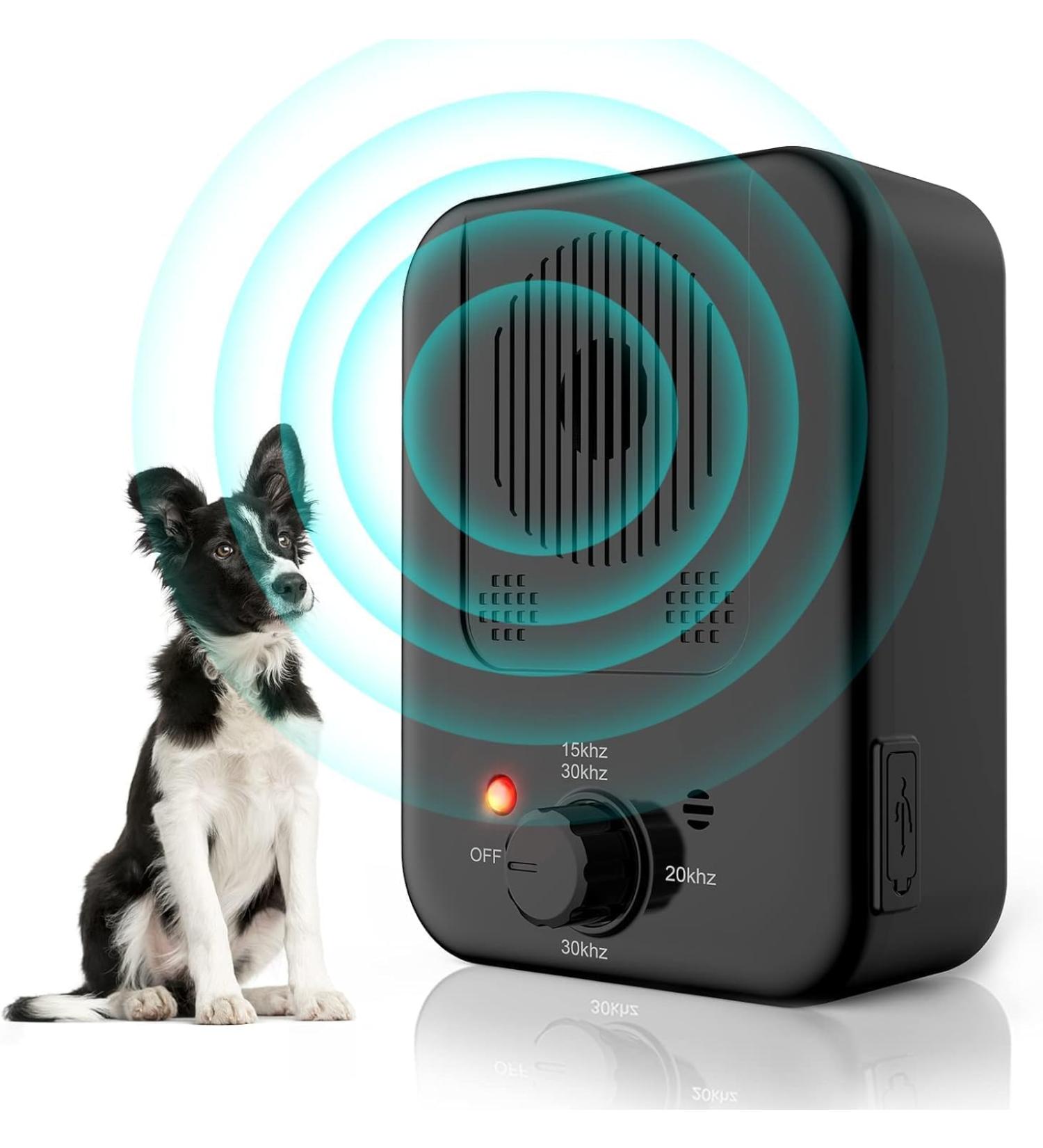 Dog Barking Control Device 3 Mode Automatic Anti Barking Device for Dogs 33Ft Reachageable Anti Barking Device for Stop Large Small Dogs Barking Device Indoor Outdoor Dog Bark Stopper - Buy Online on GoSupps.com
