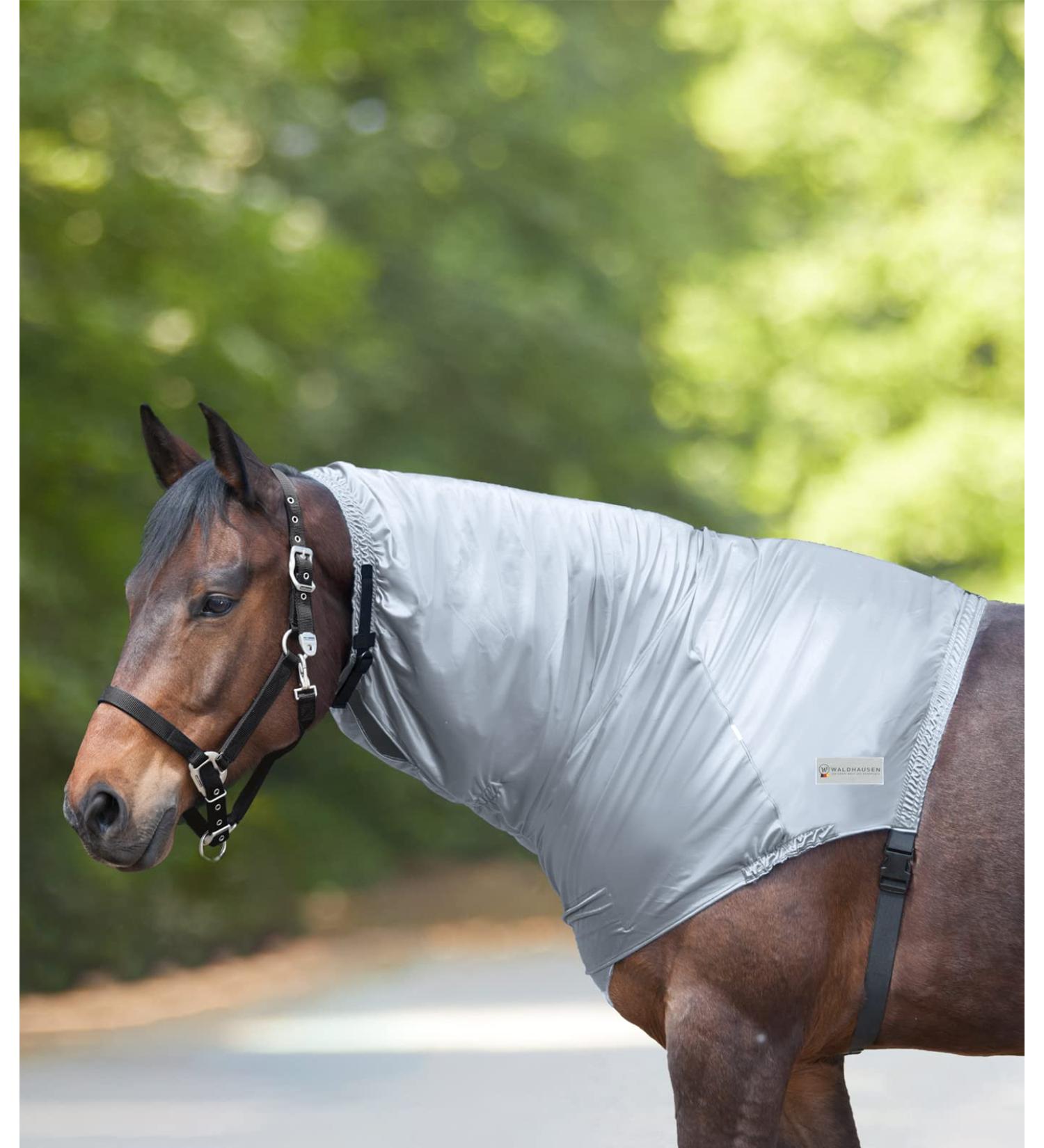 WALDHAUSEN Eczema neck piece silver grey VB