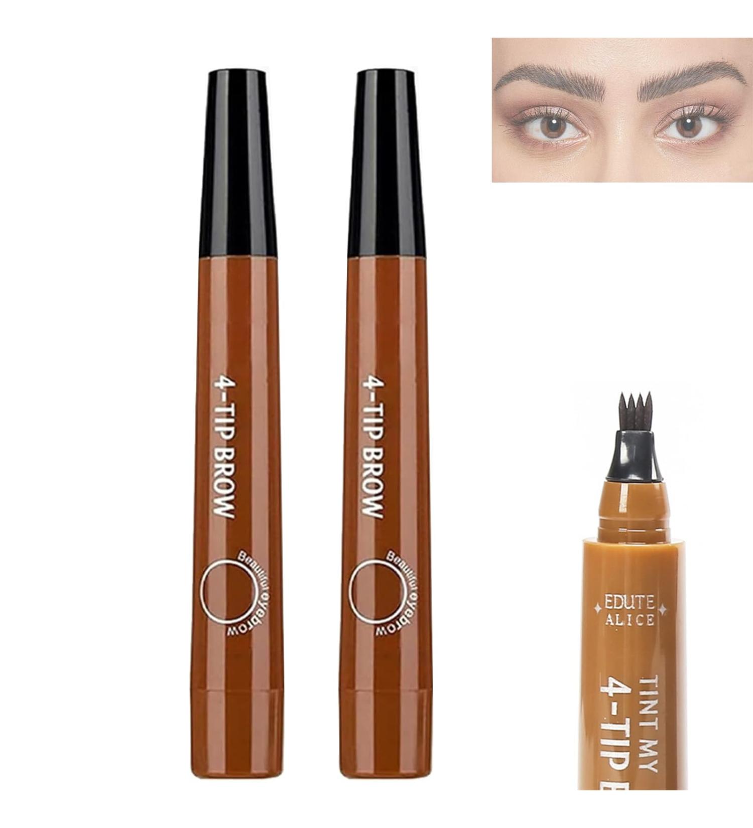 Lightsbetter Waterproof Brow Pen Tint My 4 Tip Brow Waterproof Lightsbetter Eyebrow Precisely My Brow Pencil Natural Precise 4 Point Eyebrow Pencil (01# Light Brown) 01 # Light Brown - Buy Online on GoSupps.com