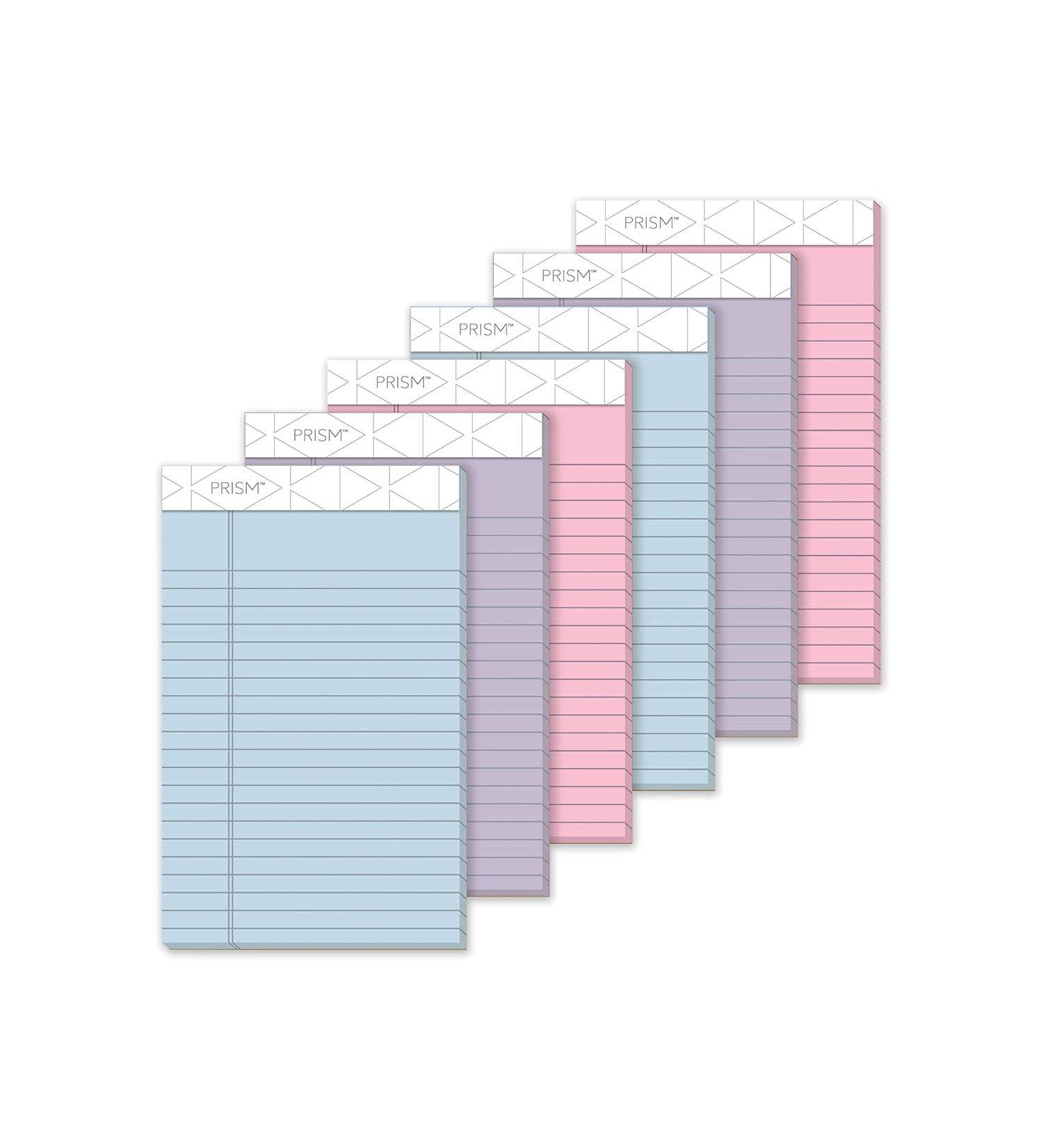 Buy Prism Plus Colored Junior Legal Pads - 5x8 Pastels | 6 Pack of 50-Sheet Top Notebooks - International Shipping Available - Buy Online on GoSupps.com