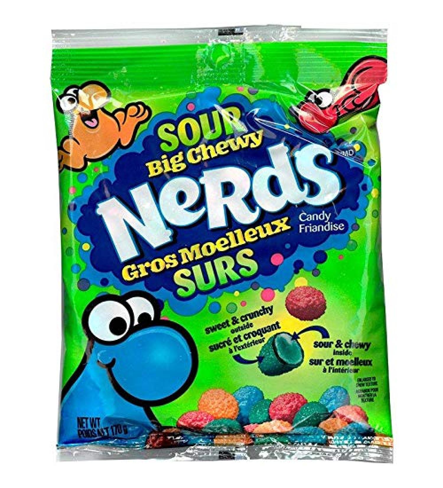 Nerds : Sour Big Chewy 170 g