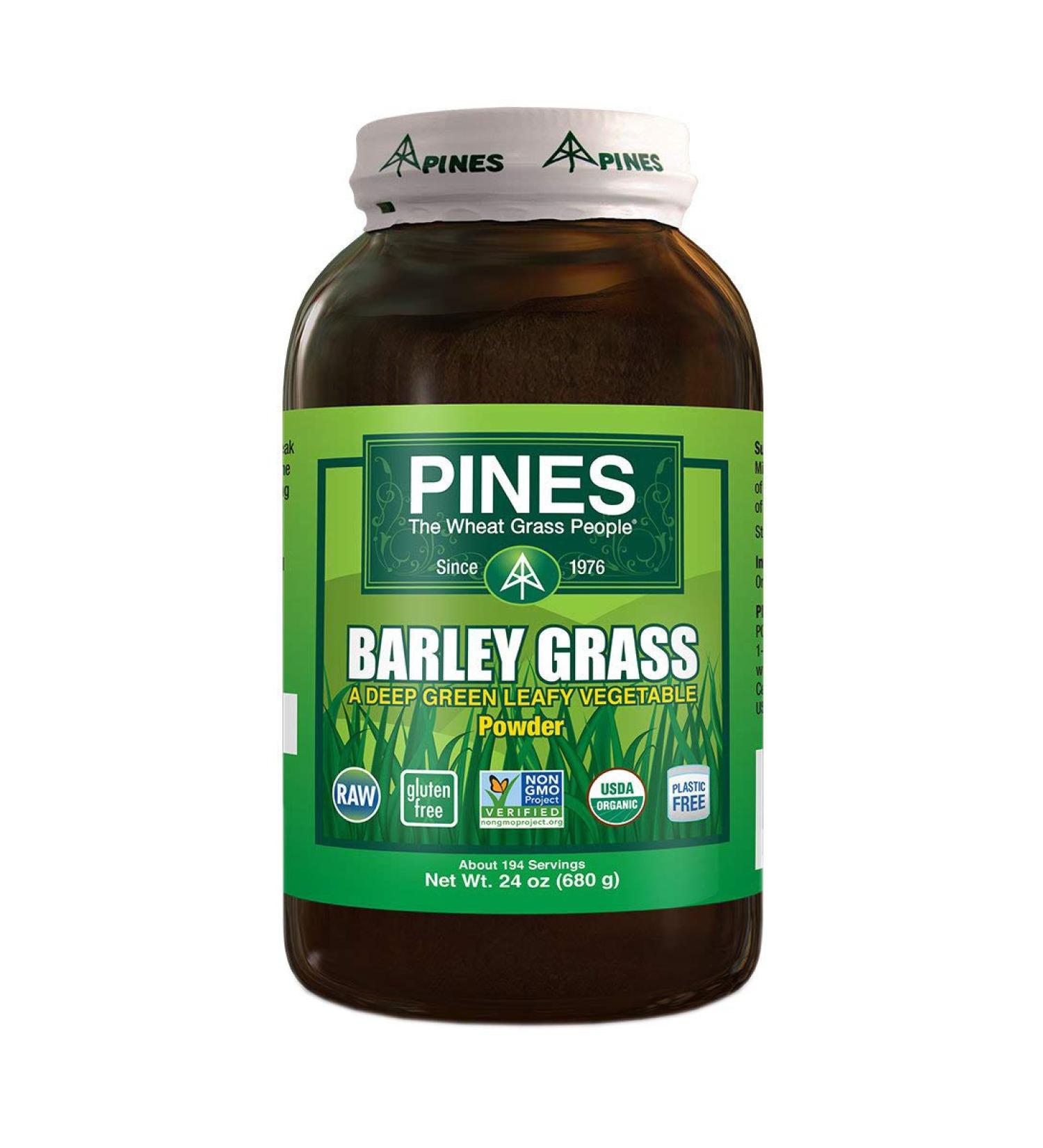 Pines Barley Grass Powder 24 oz.