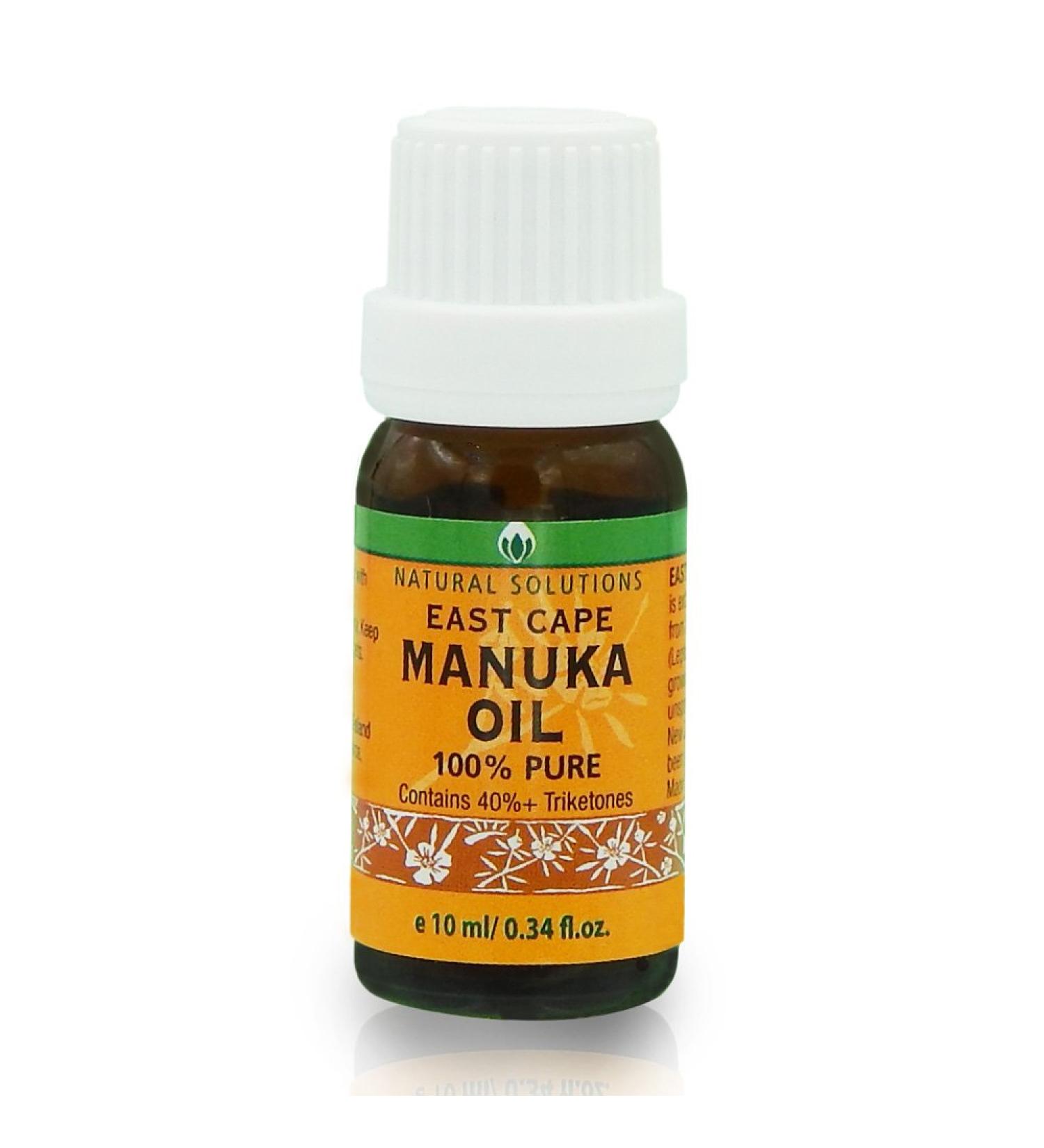 Extra Potent Manuka Oil 40+ | Pure East Cape Essential Oil | High Triketone from New Zealand - Buy Online on GoSupps.com