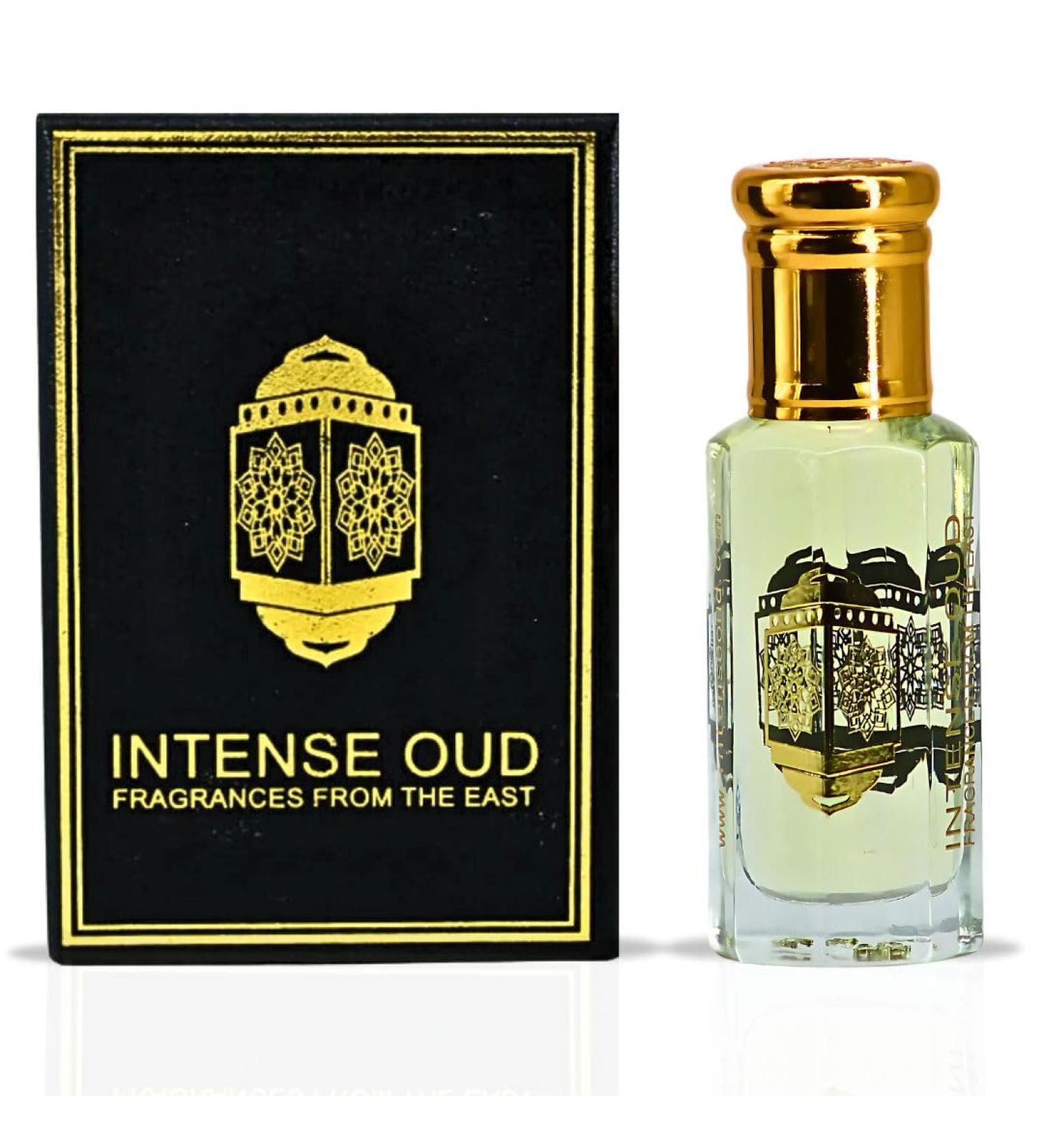 INTENSE OUD Woody Vanilla Perfume Oil 12ML (0.40 OZ) With Black Gift Box Sweet vanilla Soft Sandalwood & Rich Oud. - Buy Online on GoSupps.com