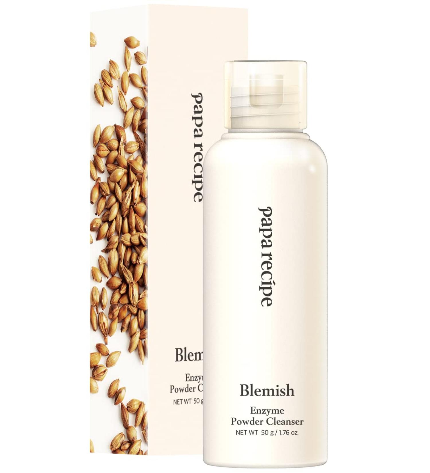 Papa Recipe Blemish Enzyme Powder Cleanser - Gentle Exfoliating Facial Wash (50g) - Korean Skincare for Smooth Radiant Complexion - Buy Online on GoSupps.com