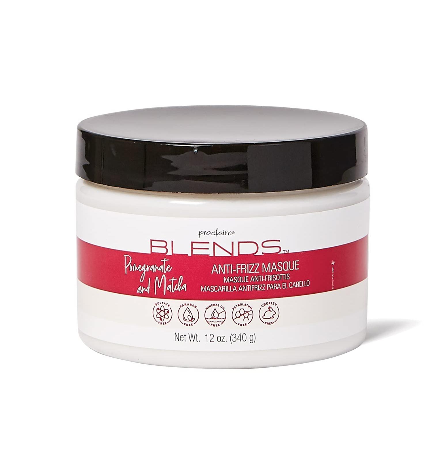 Proclaim Blends Pomegranate & Matcha Anti-Frizz Masque - Nourishing Hair Treatment for Smooth Frizz-Free Styles | International Shipping Available - Buy Online on GoSupps.com