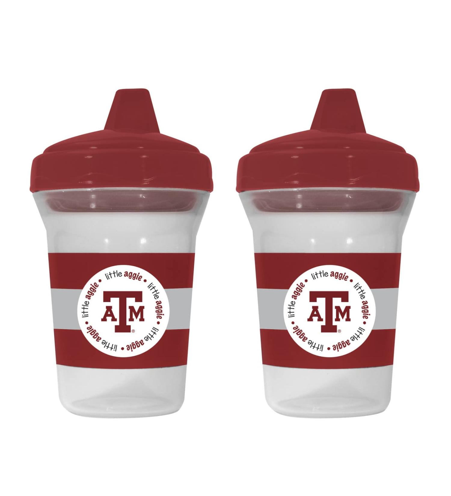 BabyFanatic NCAA Texas A&M Aggies Sippy Cup 2-Pack - Officially Licensed Toddler & Baby Cup Set - Buy Online on GoSupps.com