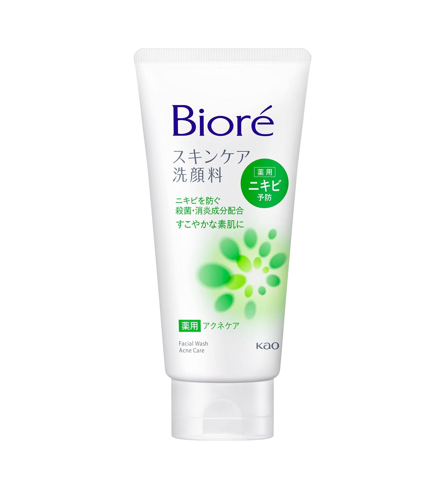 Kao Biore Acne Care Facial Washing Foam 130g - Buy Online on GoSupps.com