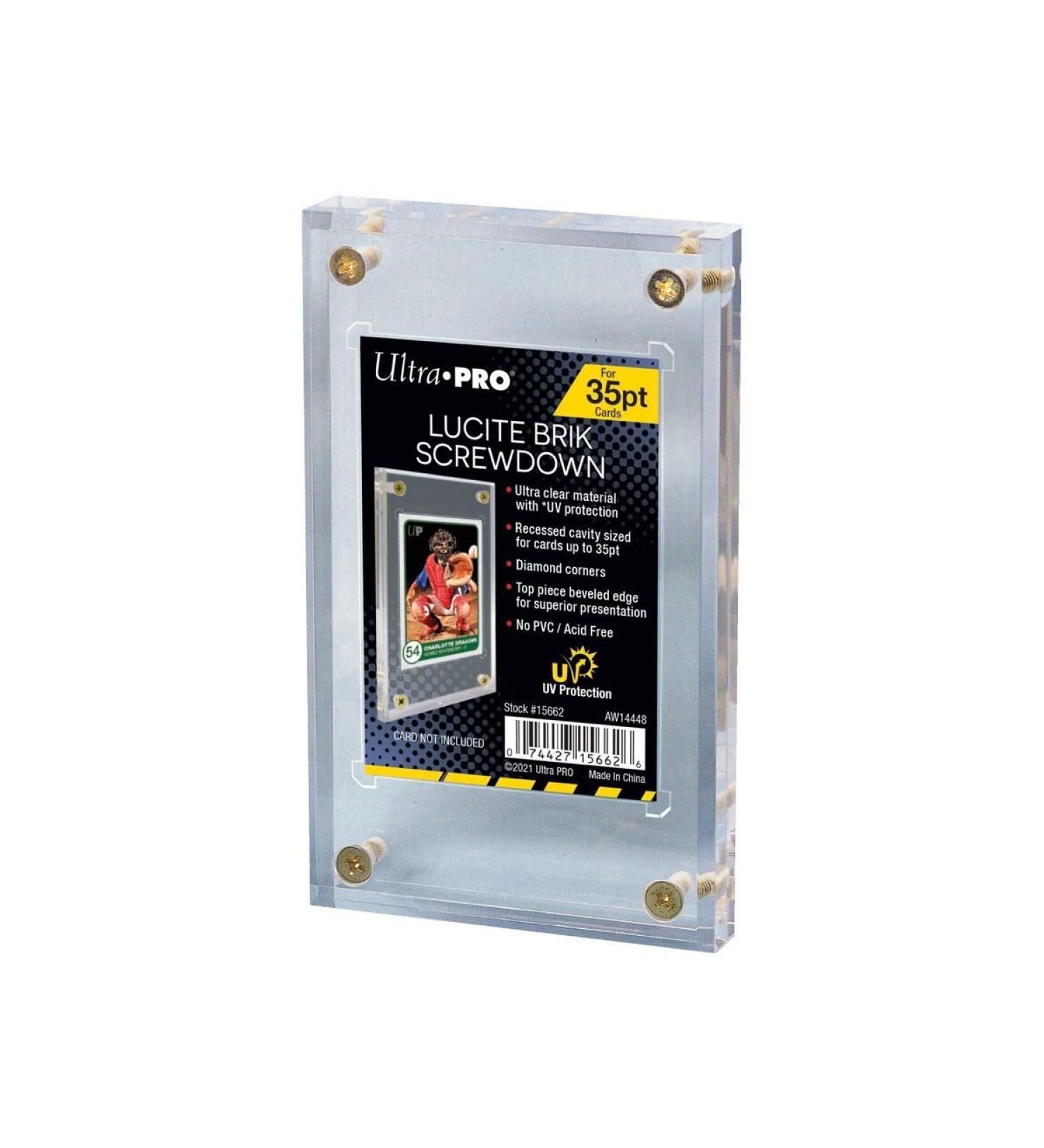 Ultra Pro Lucite Brik UV Screwdown 35PT