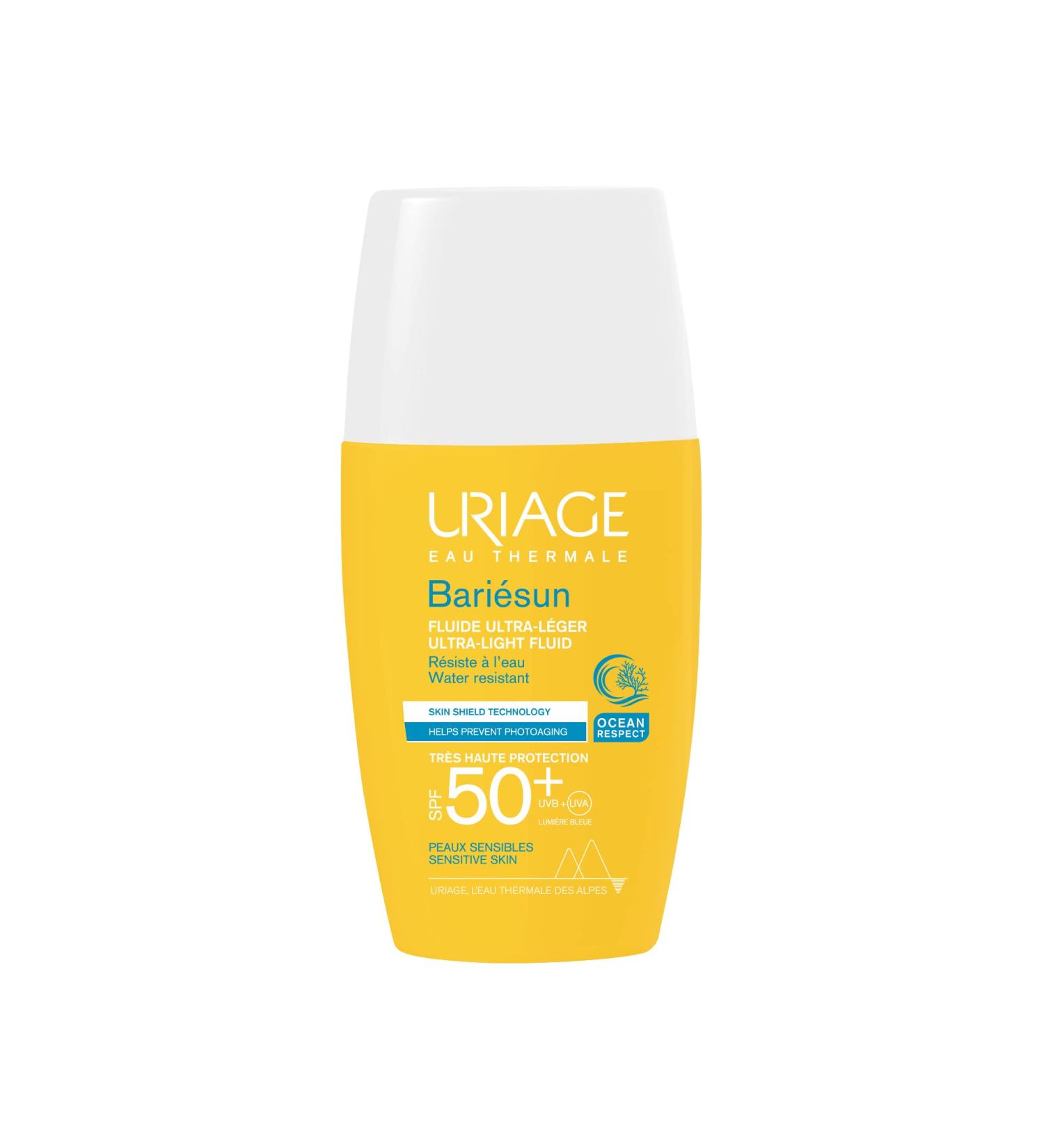 Uriage Bari sun Ultra-Light Very High Sun Protection Fluid SPF50+ 30 ml