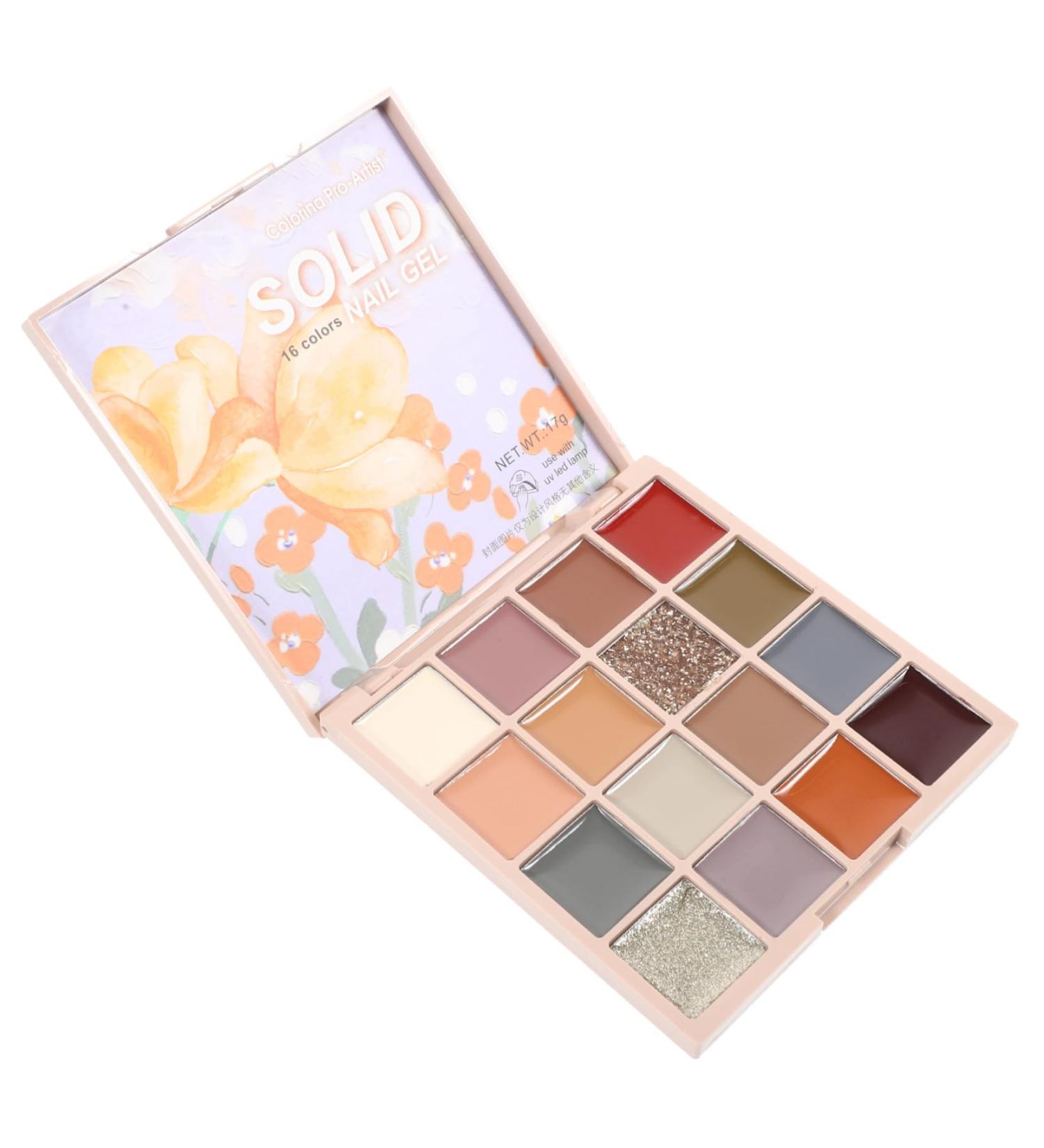 WOFASHPURET 1 Box Nail Art Solid Glue Nail Gel Nail Decor Nail Solid Glue Women Manicure Supplies Nail Art Diy Polish Nail Art Gels Nail Art Glue Nail Glue Dedicated Palette Nail Polish - Buy Online on GoSupps.com