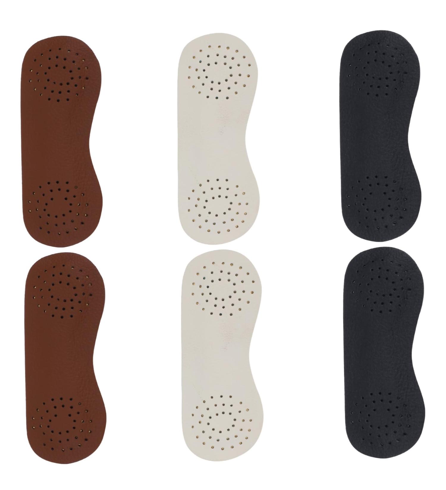 3 Pairs Non-Slip Heel Stickers | Heel Cushion Pads & Grips for High Heels - Leather Comfort & Anti-Slip Solution - Buy Online on GoSupps.com