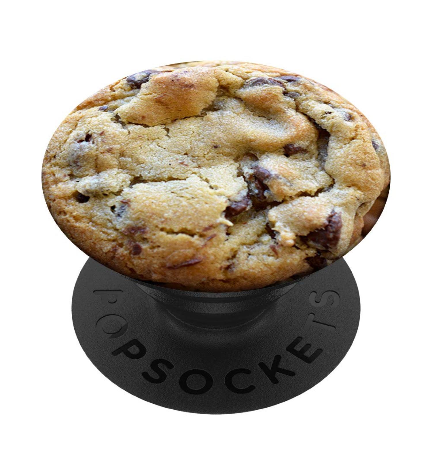 Chocolate Chip Cookie Cookies Chef Baker Baking Yum Dessert PopSockets Grip and Stand for Phones and Tablets Standard - Buy Online on GoSupps.com