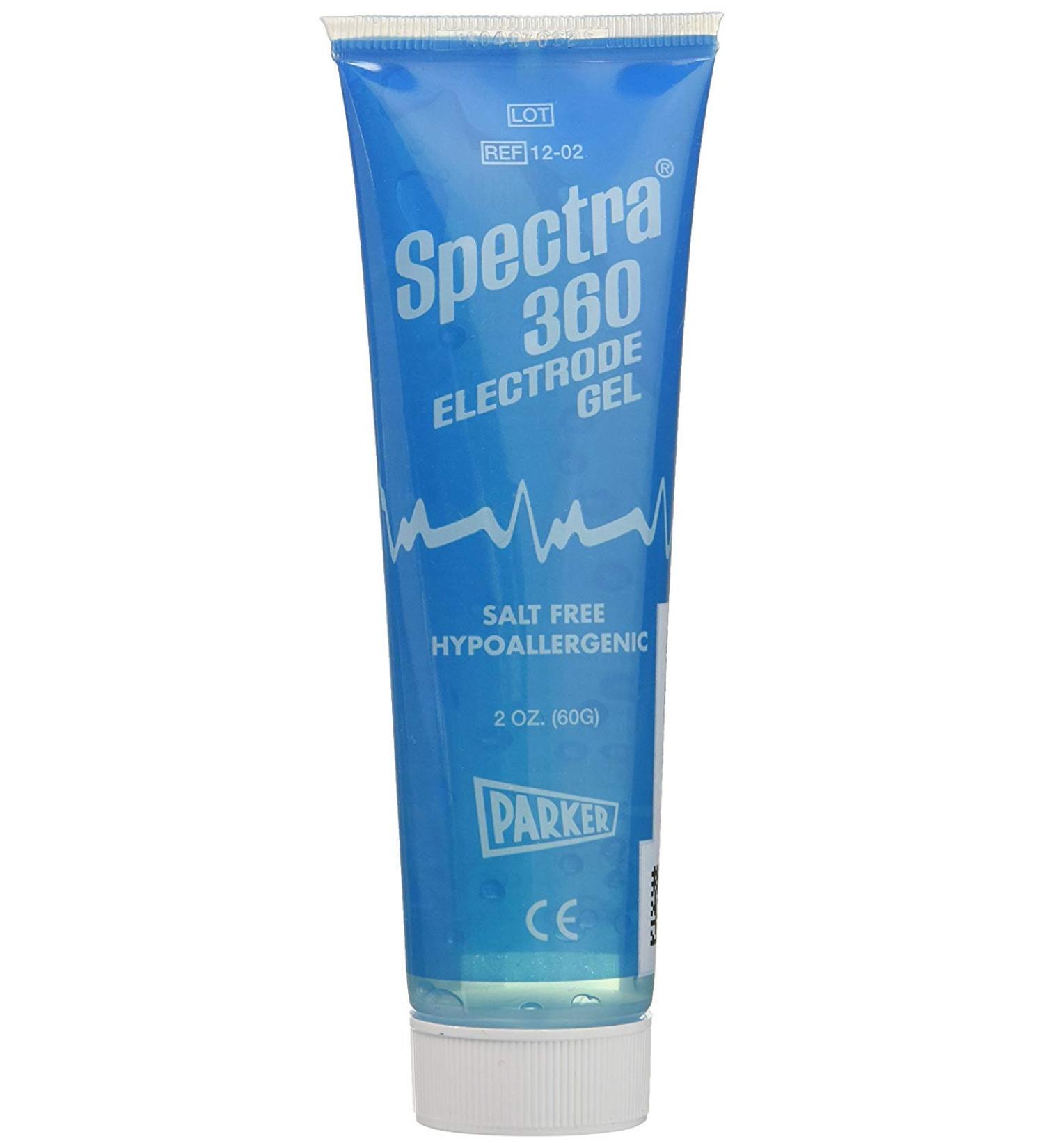 Spectra PAR12-02 Parker Laboratories 360 Electrode Gel 2 oz - Clear Tube - Buy Online on GoSupps.com
