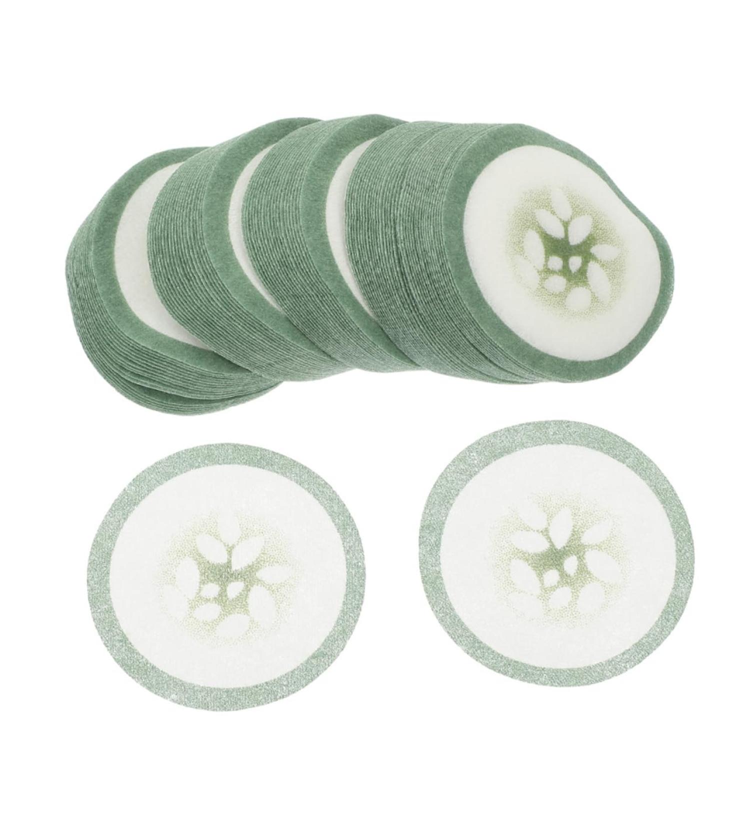 200pcs Cucumber Eye Masks - Non-Woven Eye Patches for Women | Eye Care Pads for Refreshing & Revitalizing Eyes - Buy Online on GoSupps.com