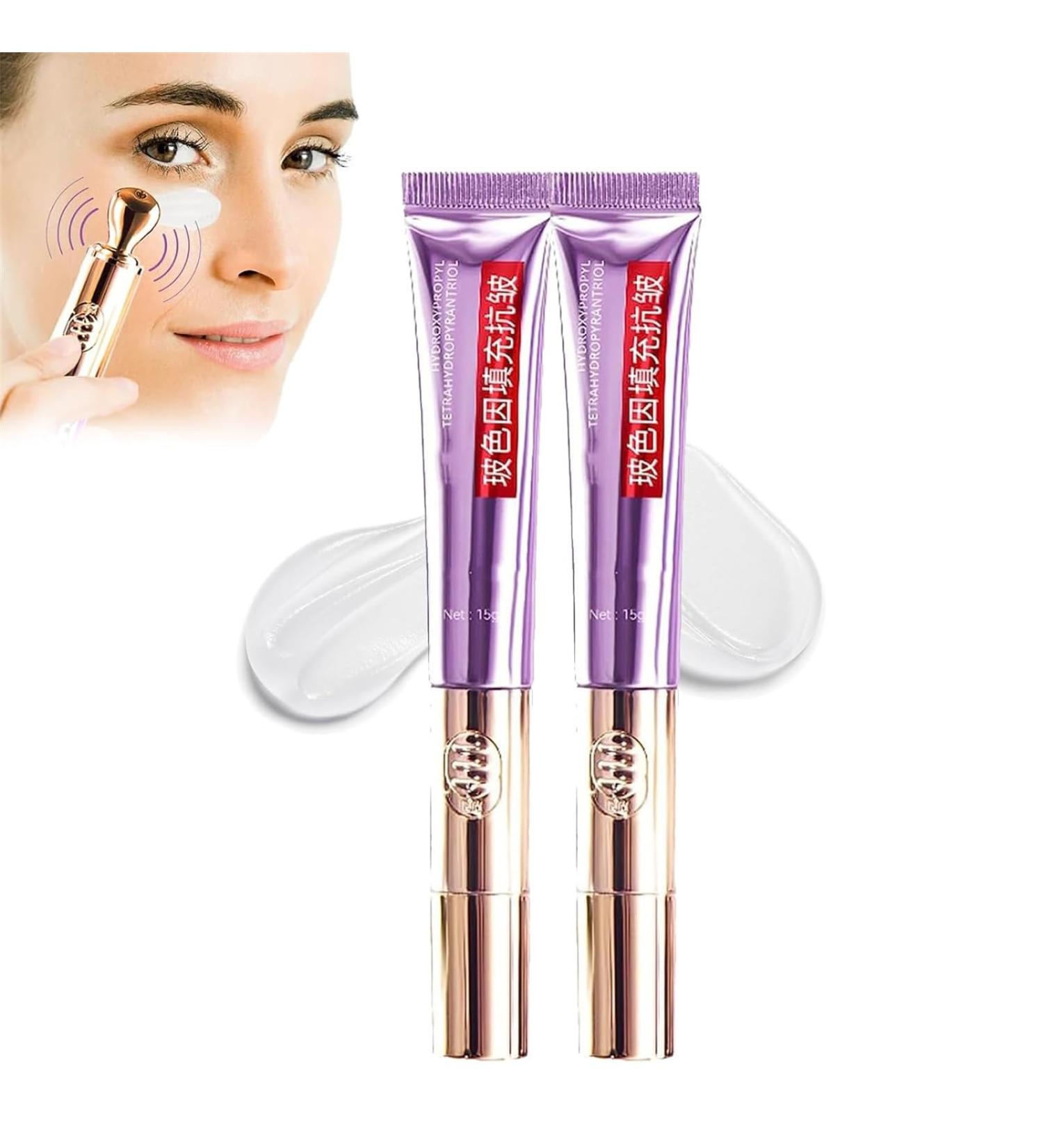 Milk spots soothe electric serum pen Eye cream Electric serum Electric serum pen Moisturizing Anti-aging cream to reduce milk spots and sagging eyes - Buy Online on GoSupps.com