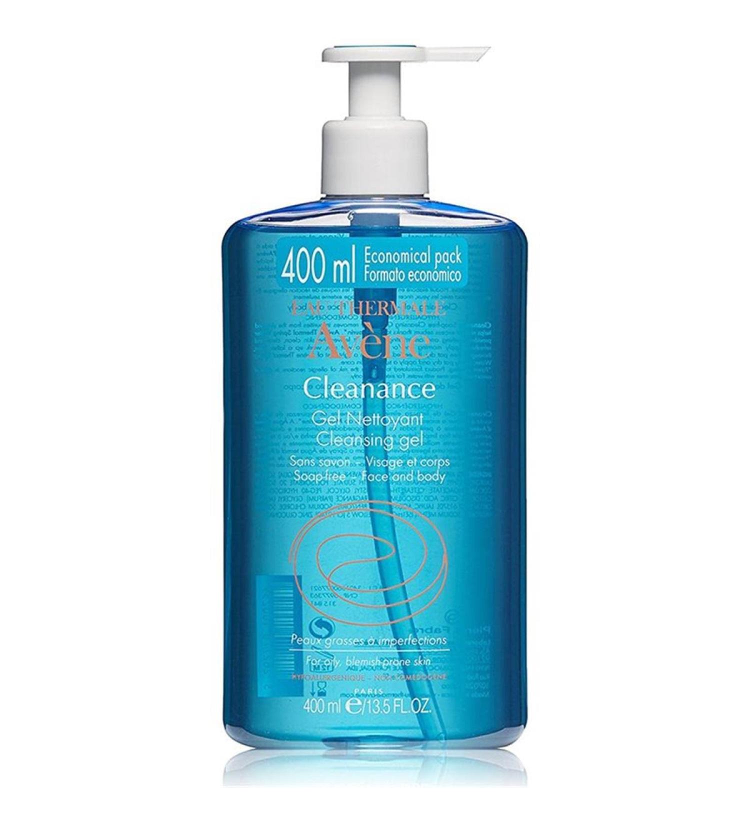 Avene Cleanance Cleansing Gel 400ml | Best for Oily & Blemish-Prone Skin - Shop Internationally - Buy Online on GoSupps.com