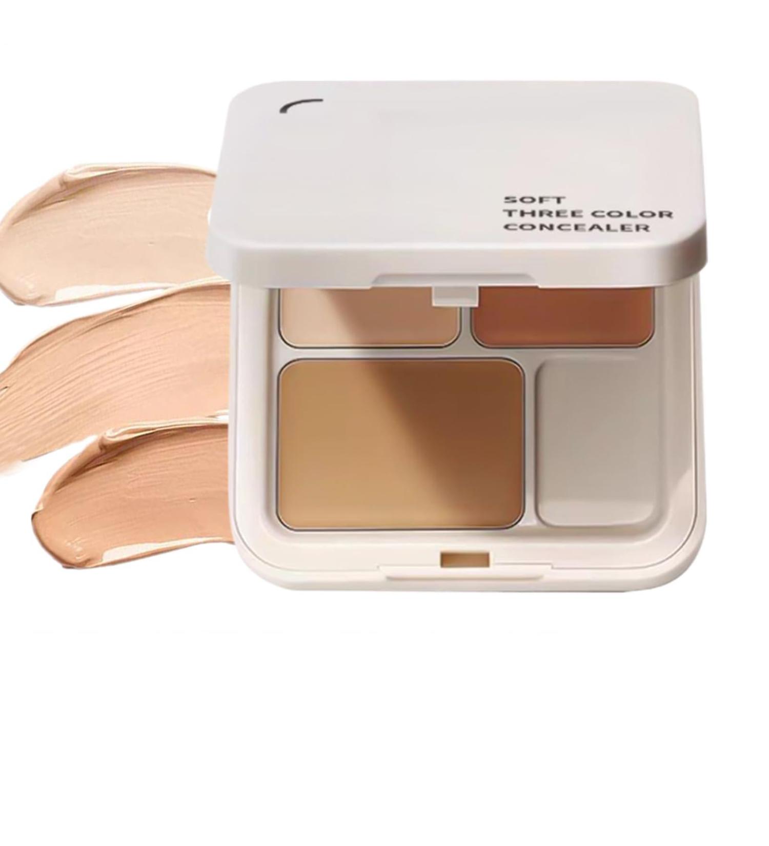  G n rique 3-Color Cream Concealer Palette Contouring and Highlighting Concealer - Long-lasting Foundation to Even Skin Tone and Blur Imperfections Dark Circles and Blemishes - Buy Online on GoSupps.com