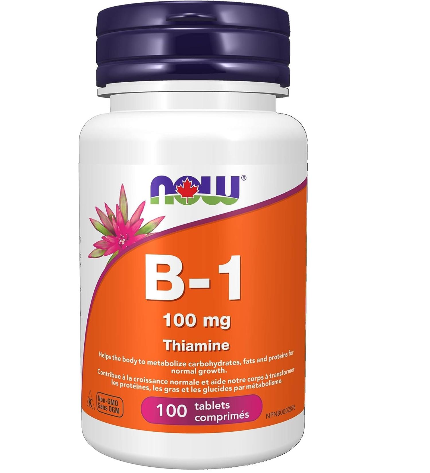 Now B-1 100mg 100tab - Buy Online on GoSupps.com