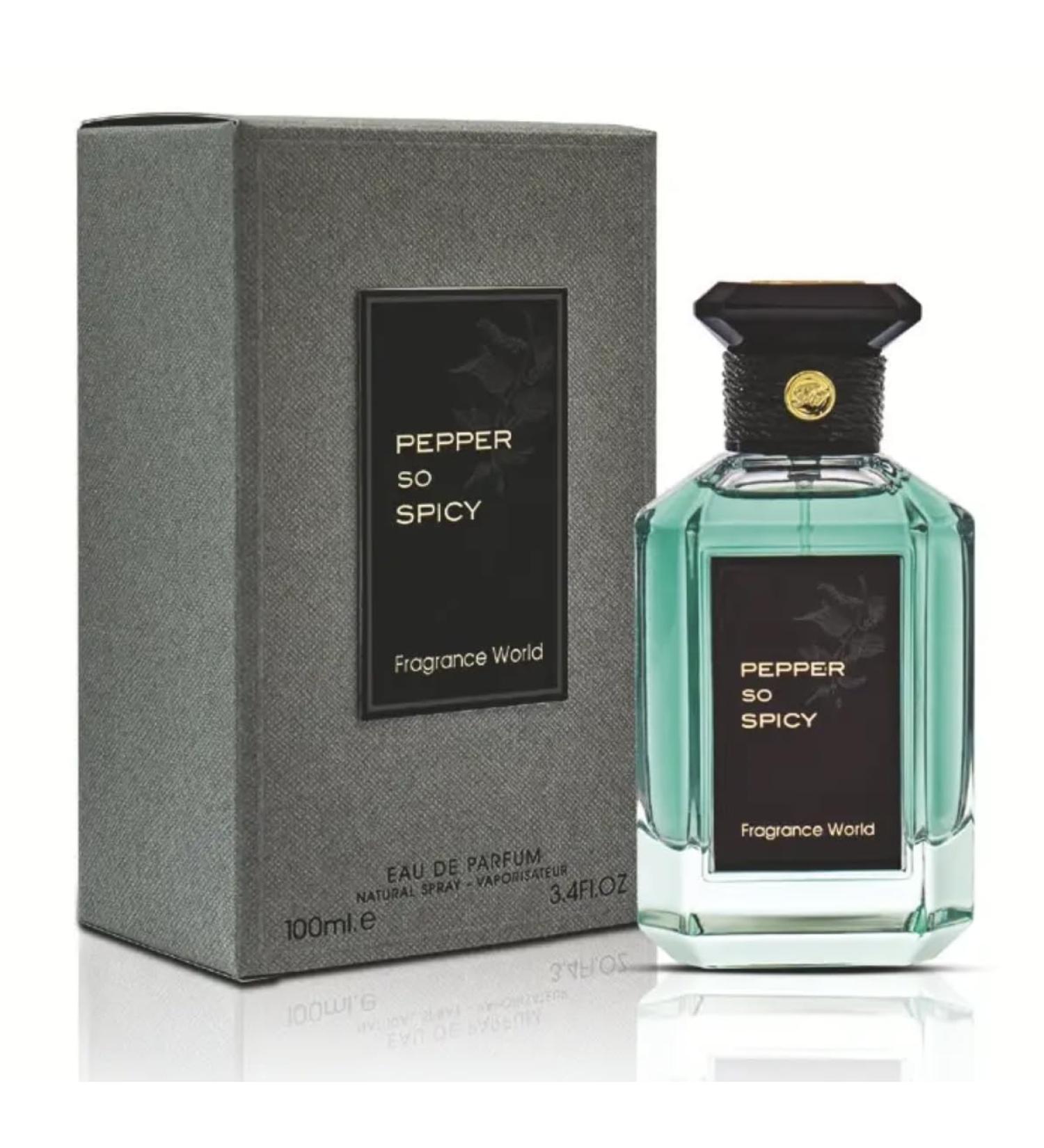 Fragrance World Pepper So Spicy - Eau de Parfum Perfume for Men 100ml french 3.4 Fl Oz (Pack of 1)