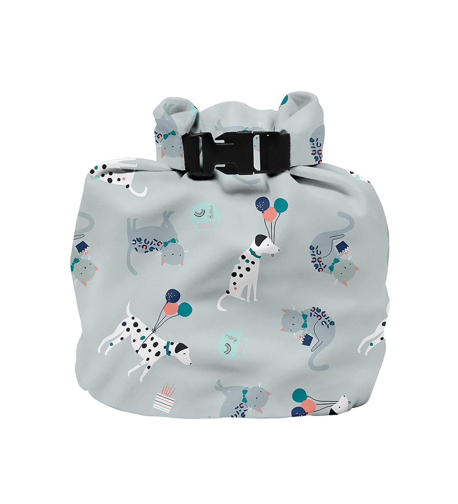 Bambino Mio Out & About Wet Bag - Waterproof Reusable Nappy Storage Bag for Pet Party - Buy Online on GoSupps.com