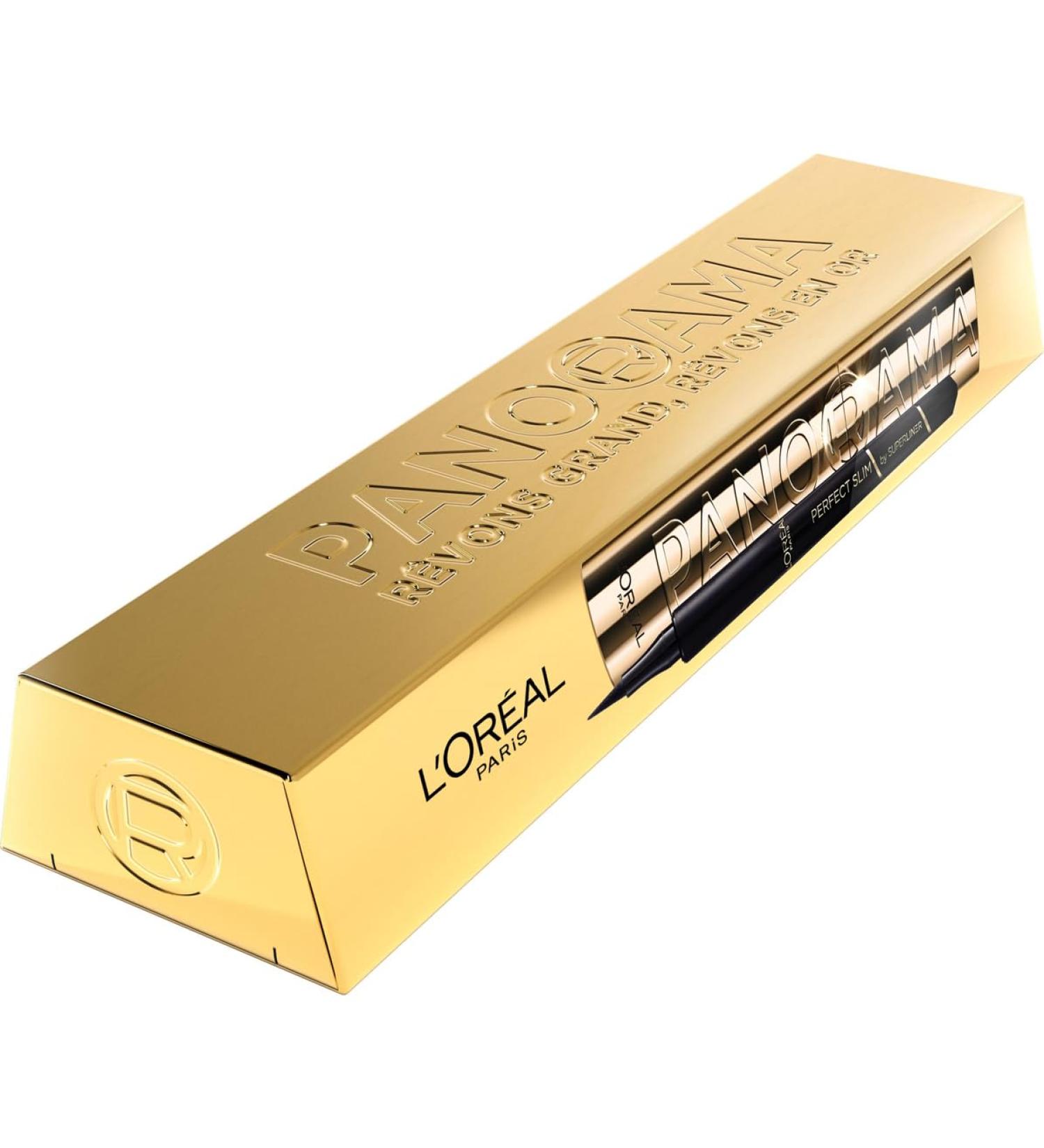 L Or al Paris - Eye Set - Panoramic Volume Mascara - No Clumping - Panorama Volume Millions of Lashes + Felt Liner - Super Liner Perfect Slim - Shade: Black - Buy Online on GoSupps.com