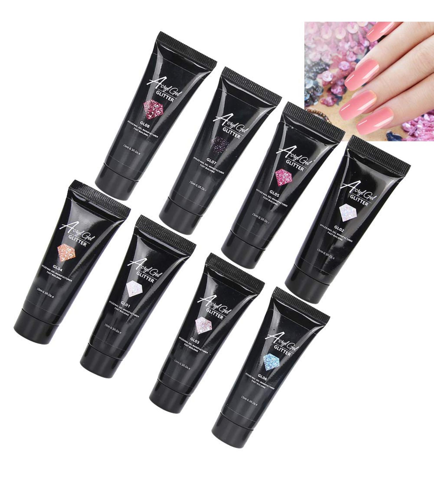Nail Gel Extension Kit | Painless Easy Operation | Home & Salon Use | International Shipping - Buy Online on GoSupps.com