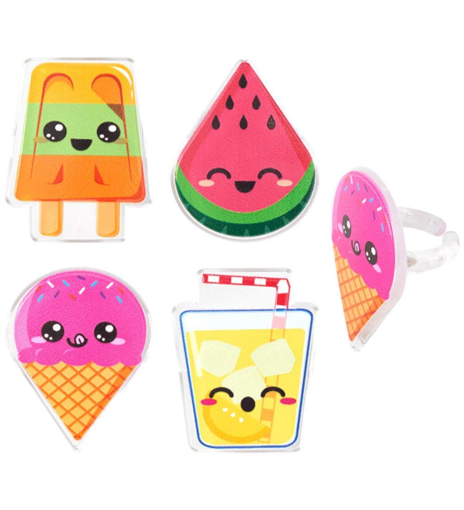 Cool Summer Treats Cupcake Rings - 24 pc - Buy Online on GoSupps.com
