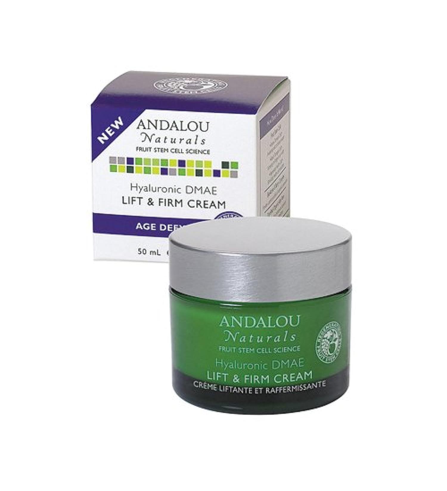 Andalou Naturals Cream Hyaluronic Dmae Age 1.7 Oz