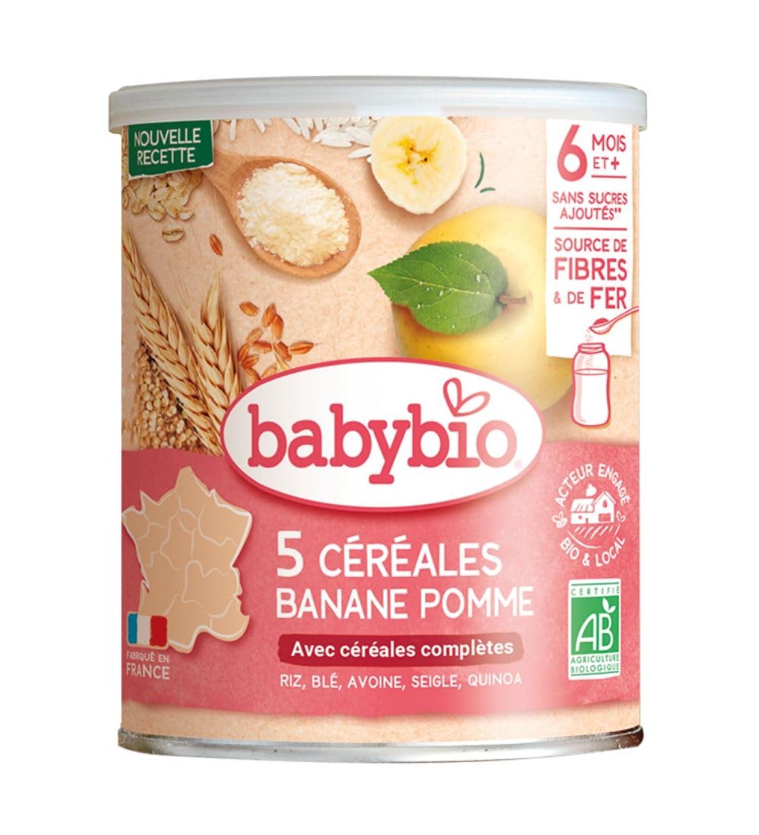 Babybio - C r ales 3 fruits avec Quinoa Bio 220 g - 6+ Mois - BIO - Buy Online on GoSupps.com