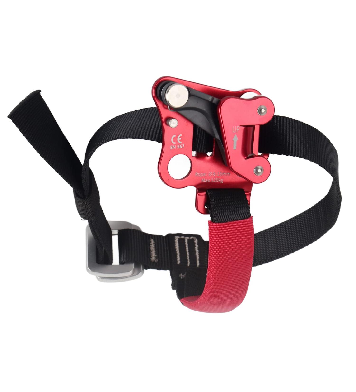 Vbest Life Aviation Aluminum Right Foot Ascender for Rock Climbing - Silver - Buy Online on GoSupps.com