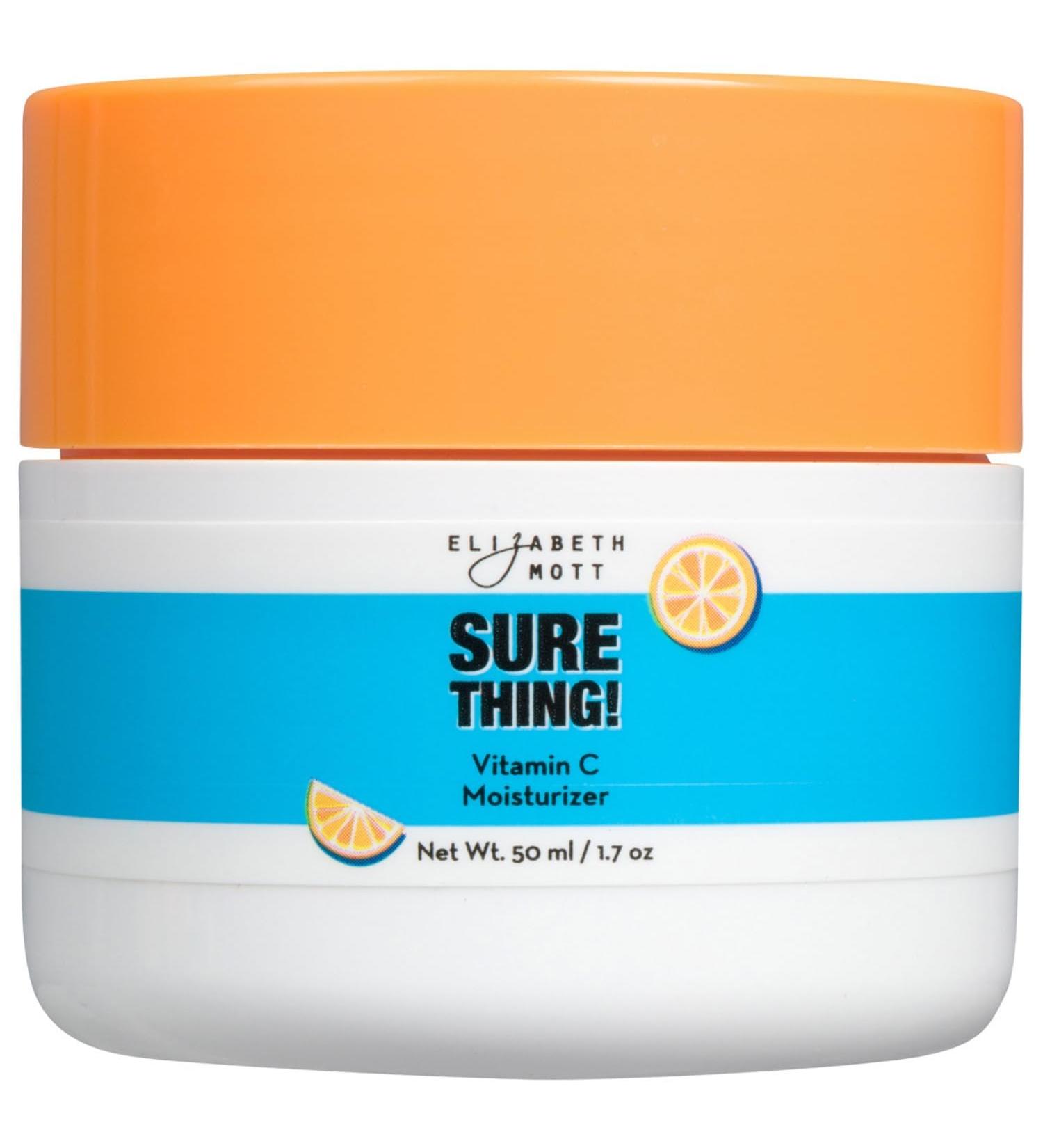 Elizabeth Mott Vitamin C Face Moisturizer Lightweight Gel Cream with Gentle Triple Vitamin C Complex Ceramides & Antioxidant-Rich Ingredients Brightening Hydration for Radiant Skin 1.7 oz - Buy Online on GoSupps.com