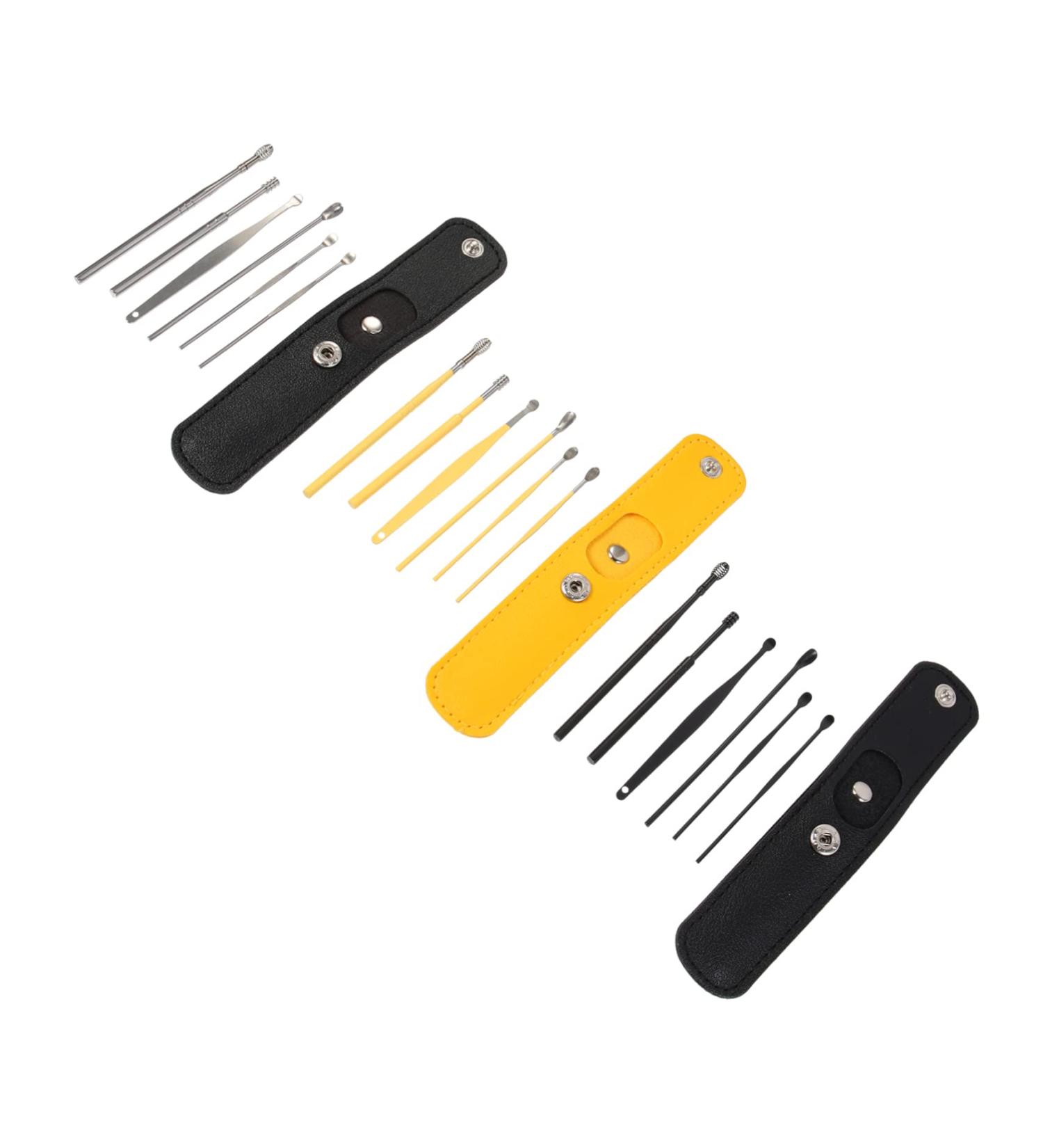 MOLUCKFU 3sets Professional Ear Cleaning Tools Ear Wax Removal Kit Earwax Picker Massage Supplies for - Buy Online on GoSupps.com