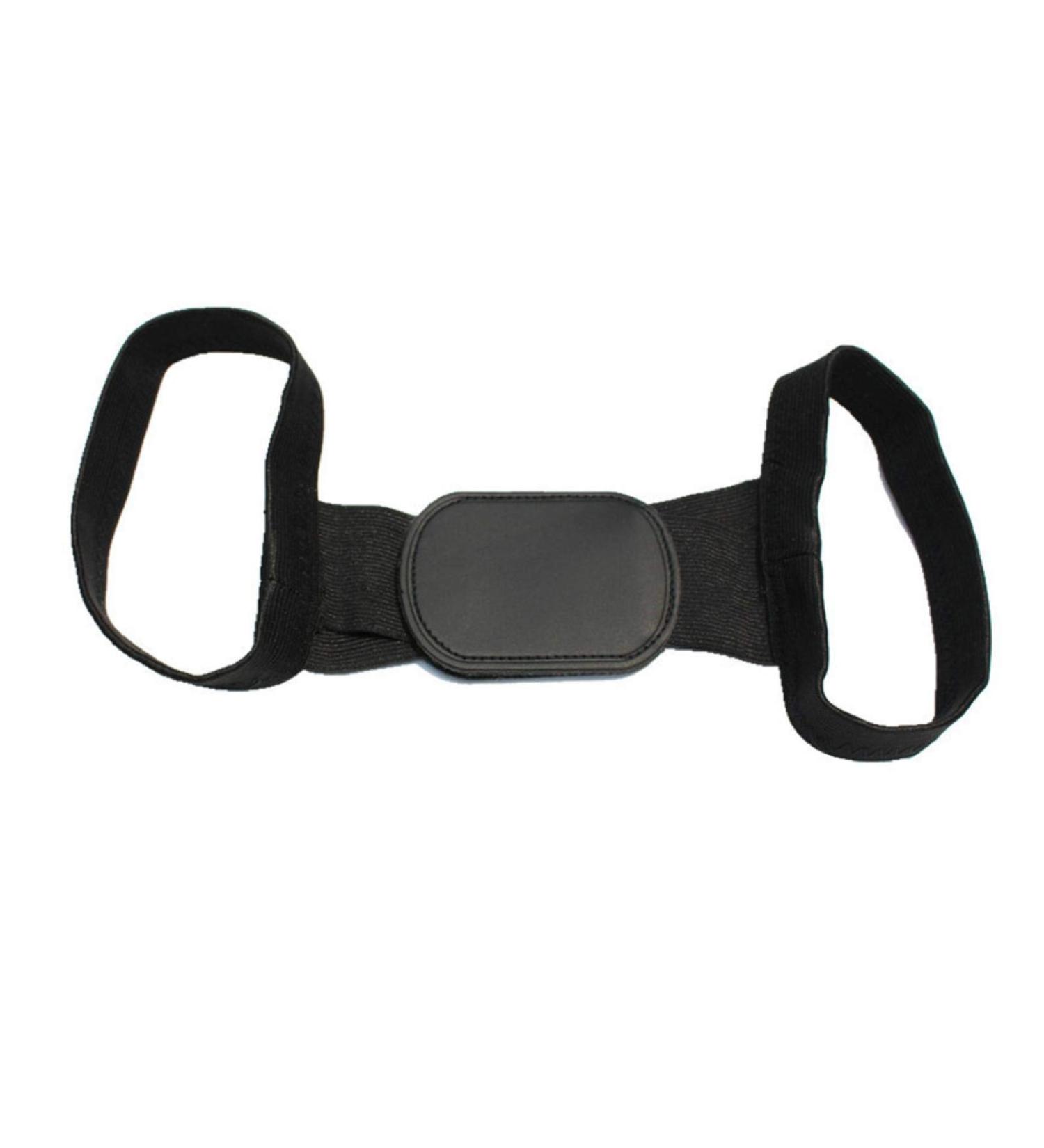 Back Correction Belt | Adjustable Comfortable Back Brace for Neck & Back | Breathable Posture Support (Black Size M - Buy Online on GoSupps.com