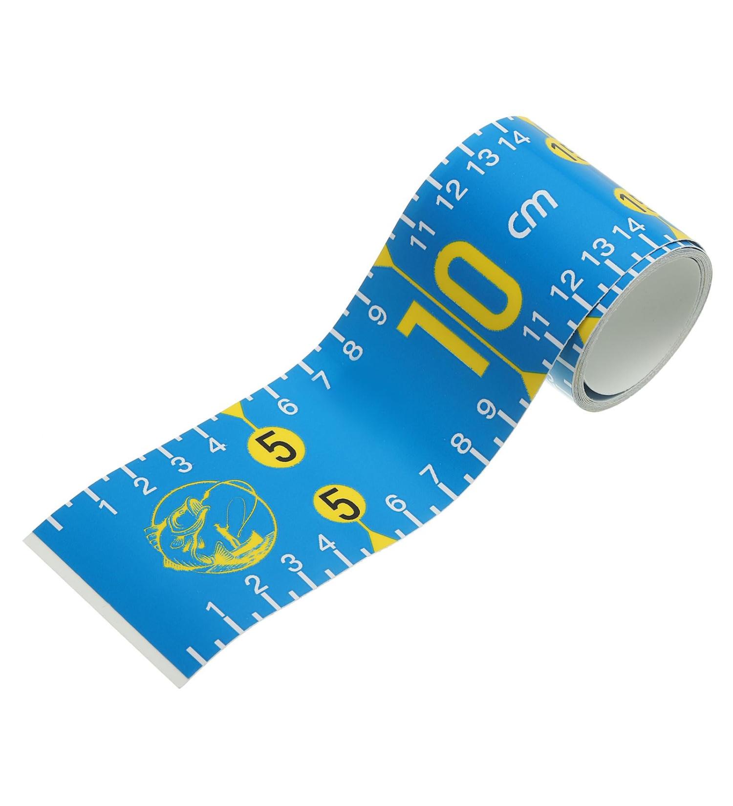 PATIKIL Self Adhesive Fish Ruler - 51 Waterproof Fish Tape Measure for Boat Kayak & Workbench - Blue - Buy Online on GoSupps.com