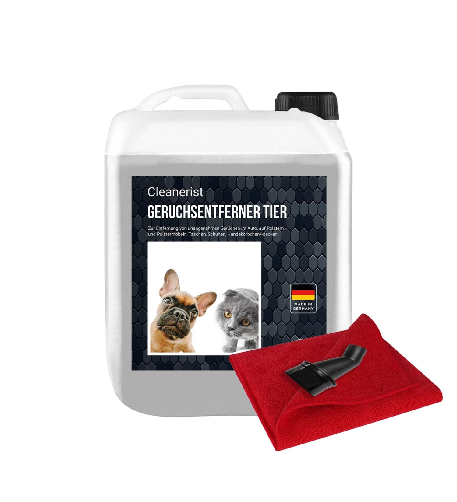 5L Animal Odor Remover & Cloth - Permanent Cat & Dog Urine Odor Killer - Only 5.58  - Buy Online on GoSupps.com